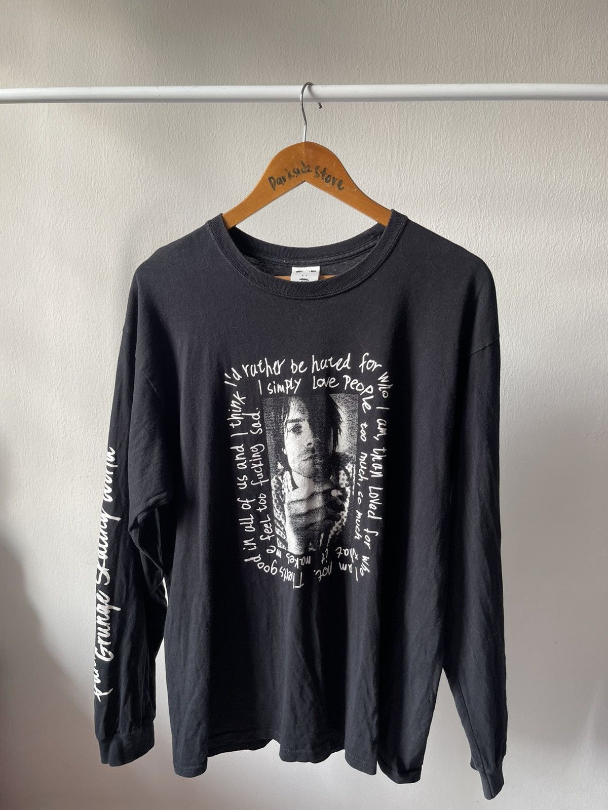 Band Tees X Girl Kurt Cobain Charles peterson Long Sleeve Size US L / EU 52-54 / 3 - 1 Thumbnail