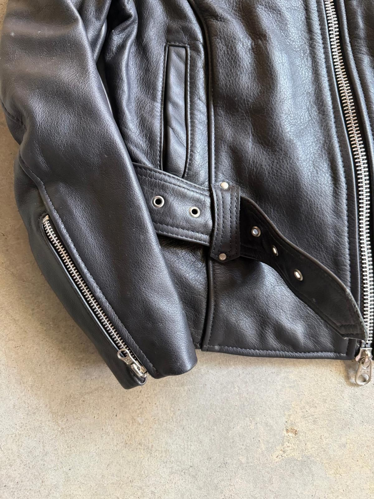 Vanson Leathers Vanson Medium Weight Women's Black Leather Jacket Sz M Size US M / EU 48-50 / 2 - 4 Thumbnail