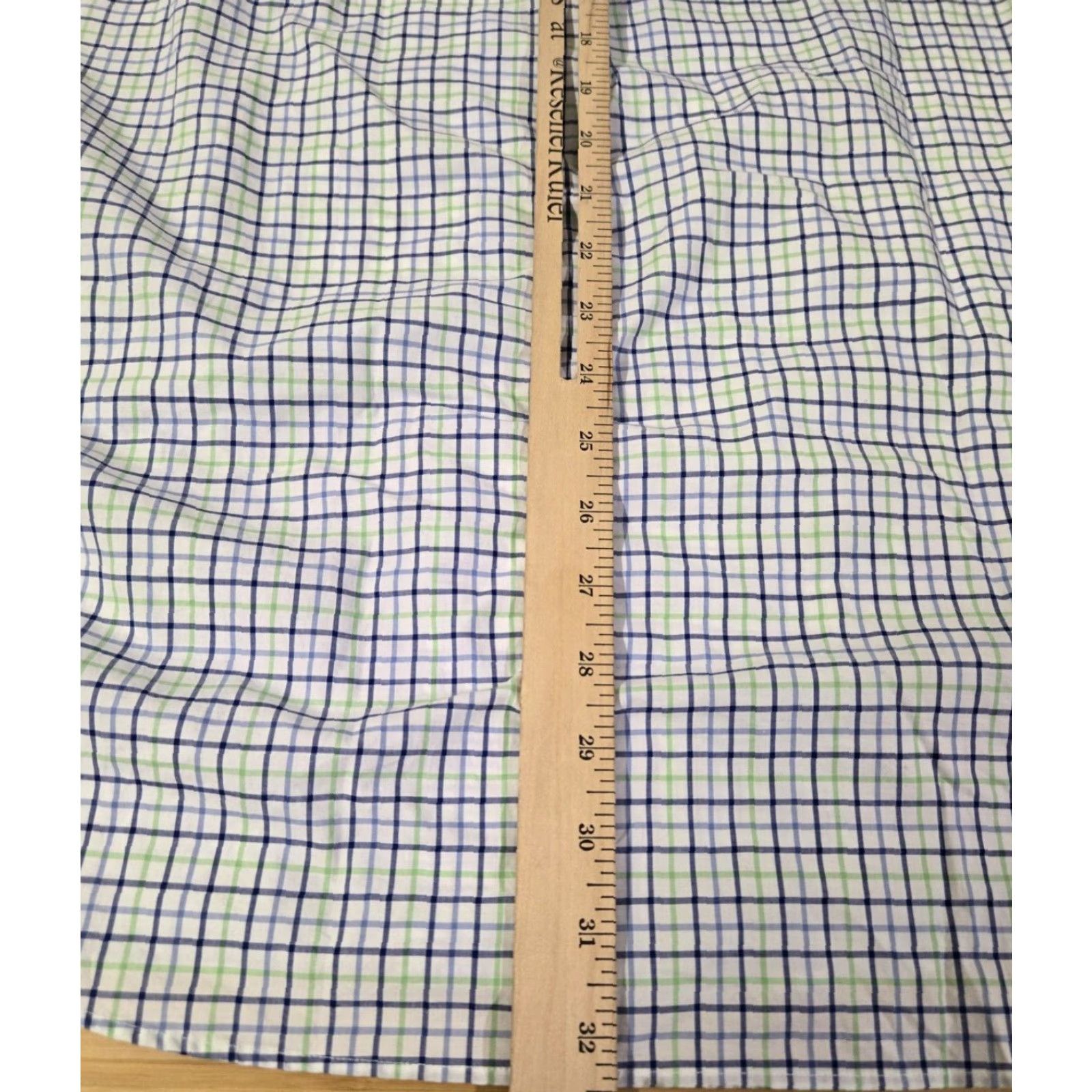 Polo Ralph Lauren Polo Ralph Lauren Shirt Men's Large Blue Green Classic Fit Button Down Plaid Size US L / EU 52-54 / 3 - 8 Thumbnail