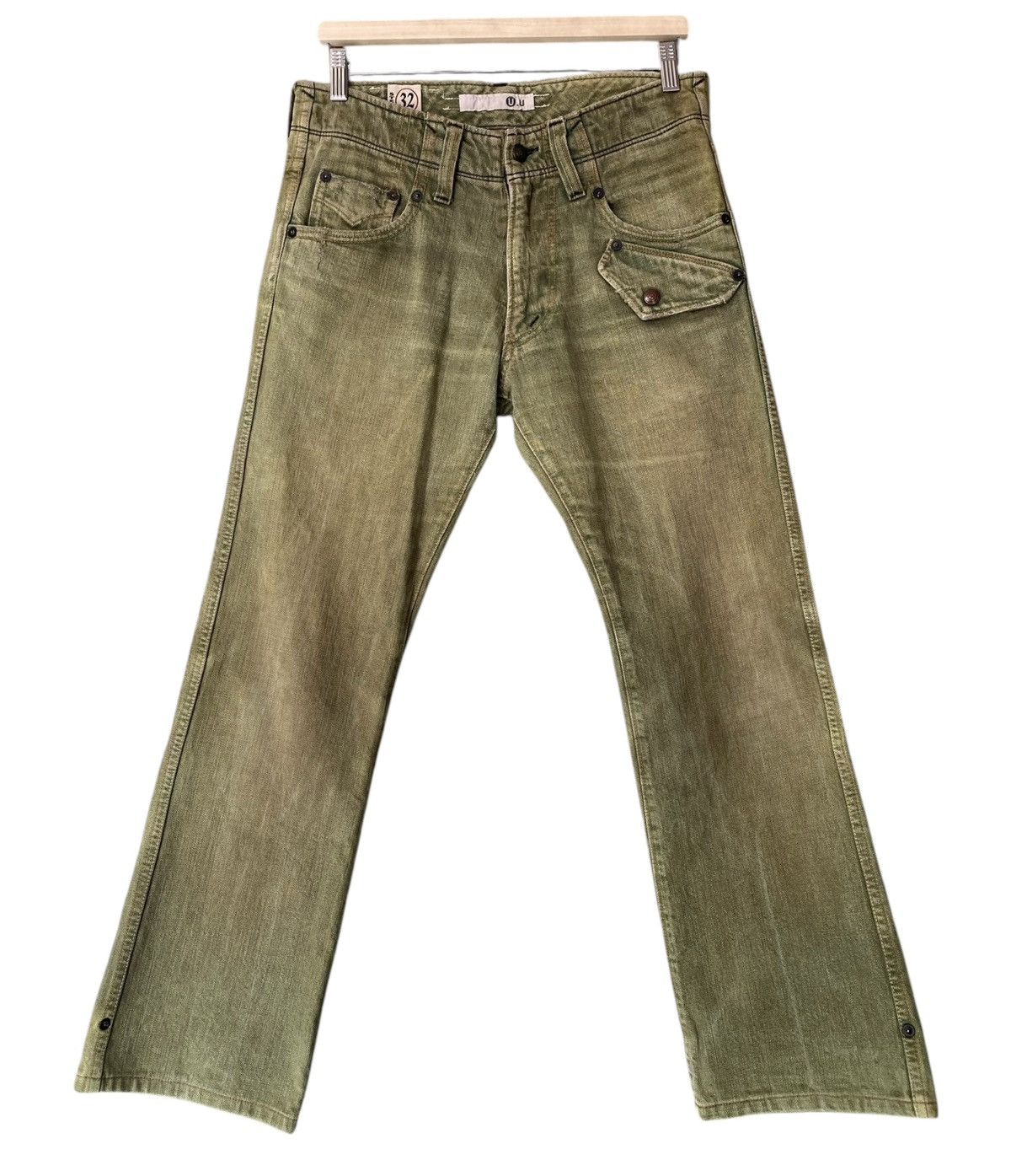 Japanese Brand Rare🔥STEEL U.U Rebuild Style Made In Japan Size US 32 / EU 48 - 7 Thumbnail