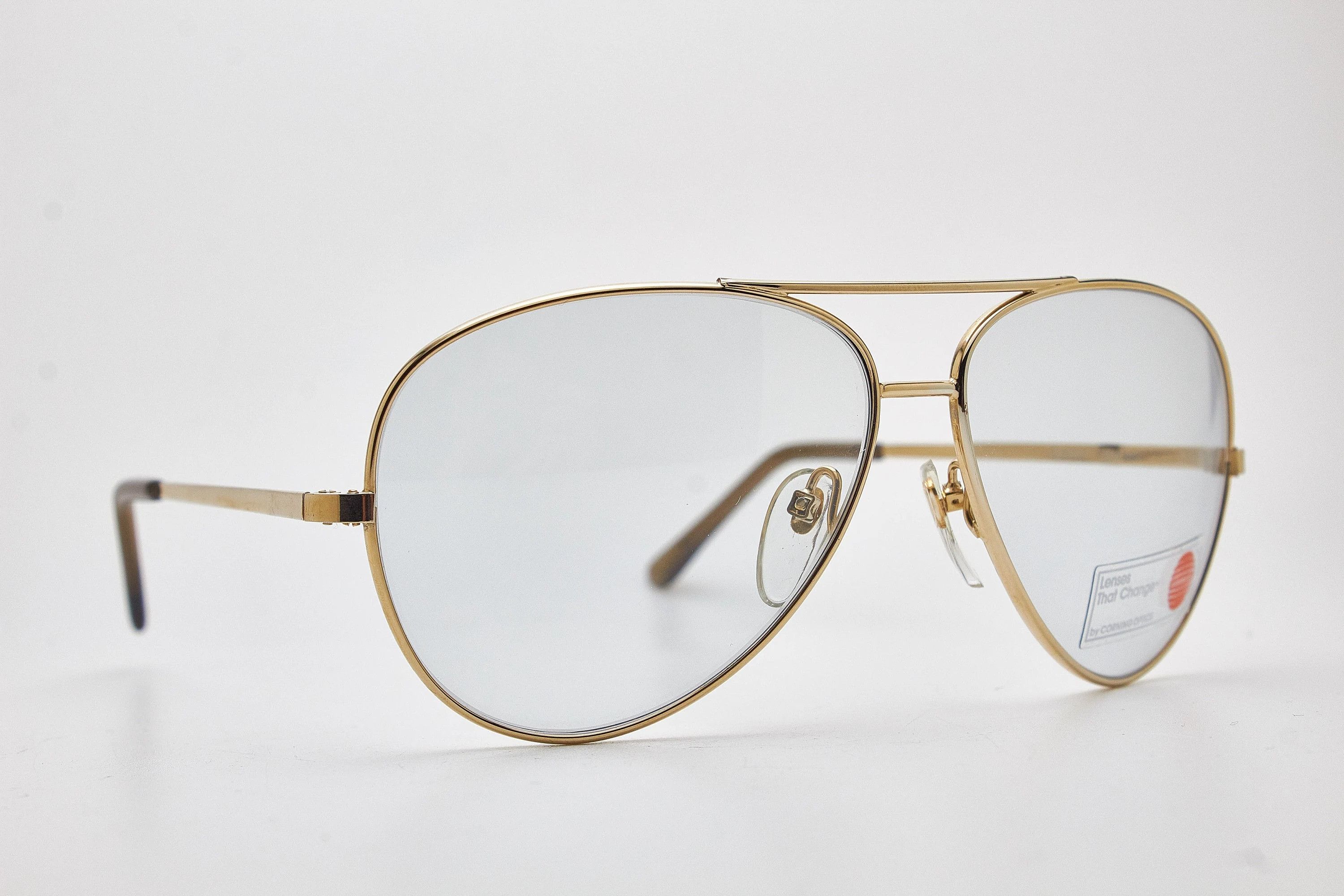 Serengeti SERENGETI quiet luxury 80s oversized gold thin metal specs Size ONE SIZE - 4 Thumbnail