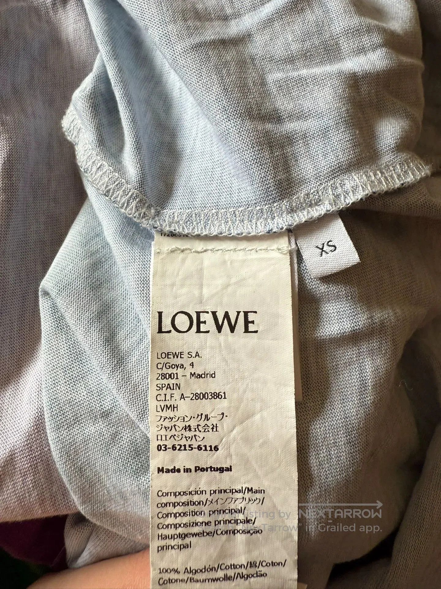 Loewe Loewe Rainbow Graphic Short Sleeve Shirt. Size XS / US 0-2 / IT 36-38 - 3 Thumbnail