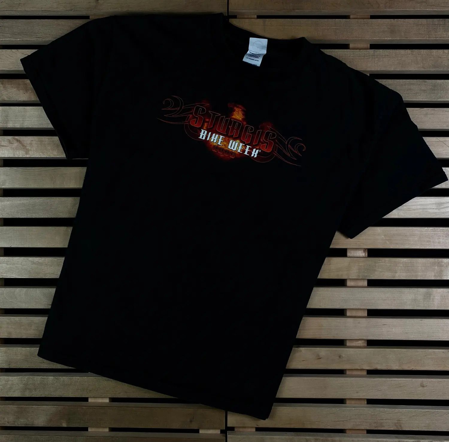 Delta × Vintage Mens Vintage T Shirt Sturgis Bike Week 2006 Size XL Size US XL / EU 56 / 4 - 1 Thumbnail