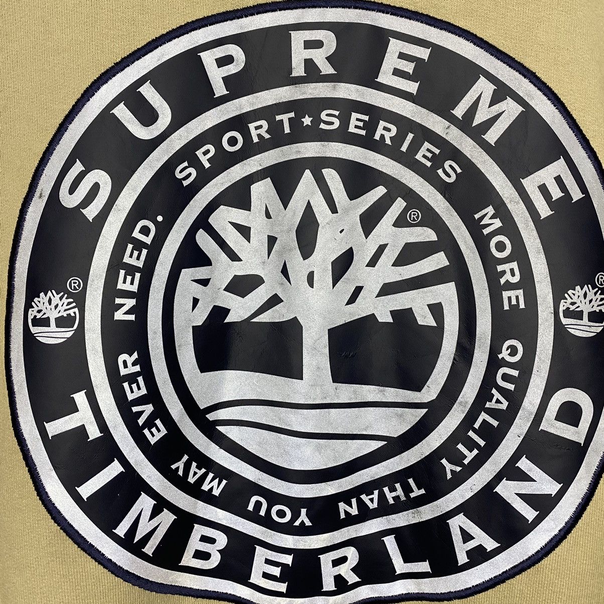 Supreme × Timberland Supreme Timberland FW21 Taupe Hoodie Size US M / EU 48-50 / 2 - 8 Thumbnail