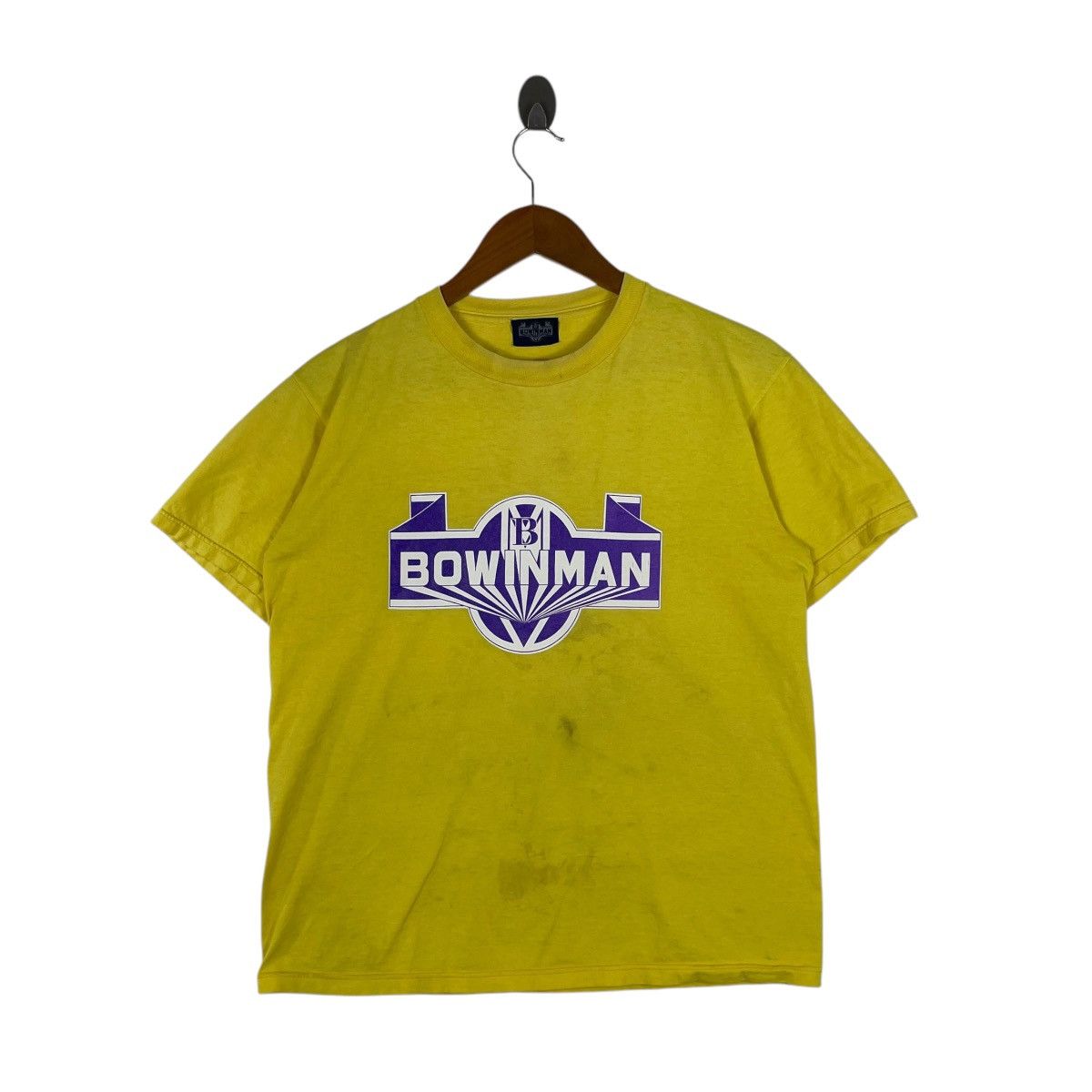 Vintage Vintage 90s The Yellow Monkey Bowinman Promo Tour TShirt Size US M / EU 48-50 / 2 - 1 Thumbnail
