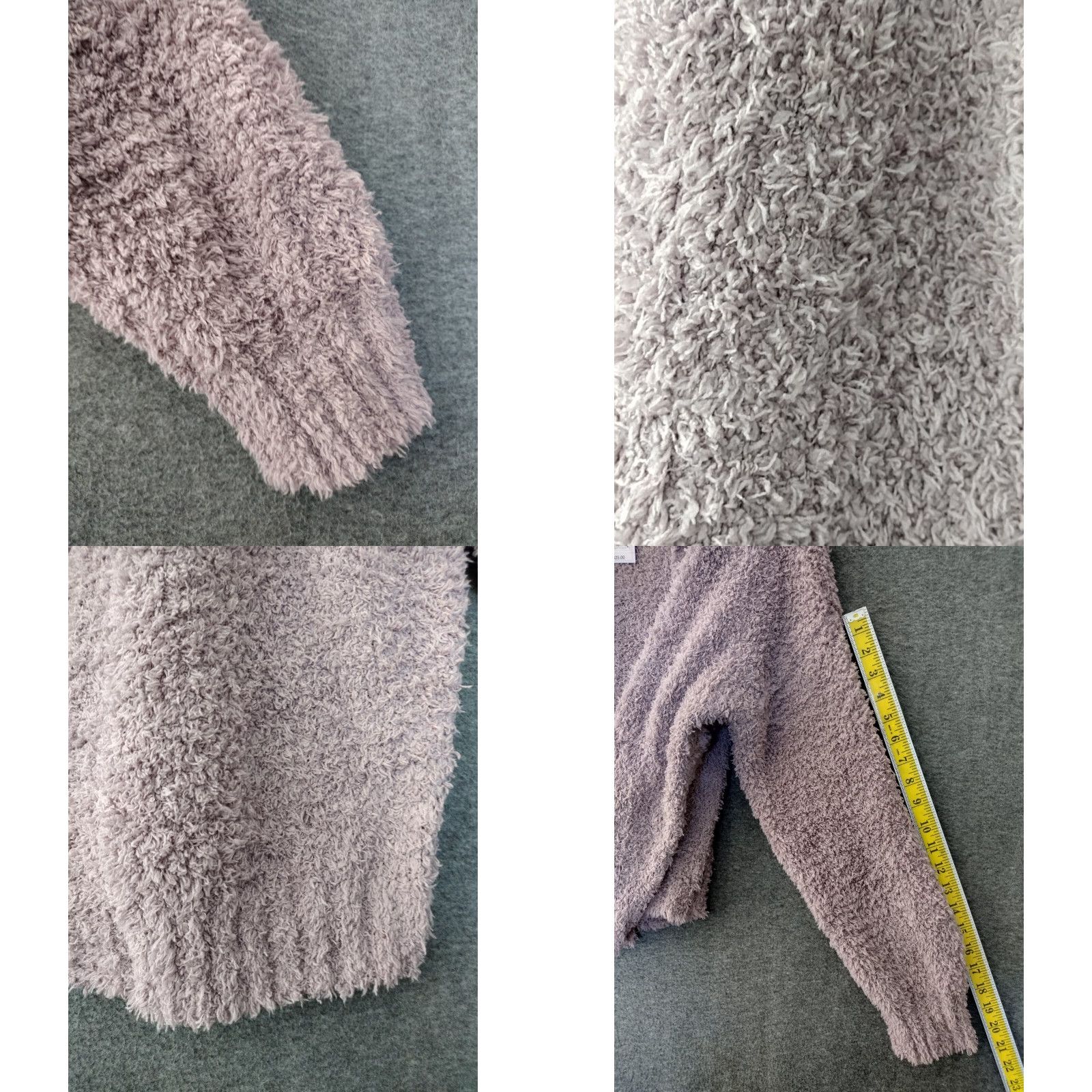 Vintage Wild Fable Women's Mauve Zip Up Hooded Sherpa Jacket Long Sleeve Size L Size L / US 10 / IT 46 - 8 Thumbnail