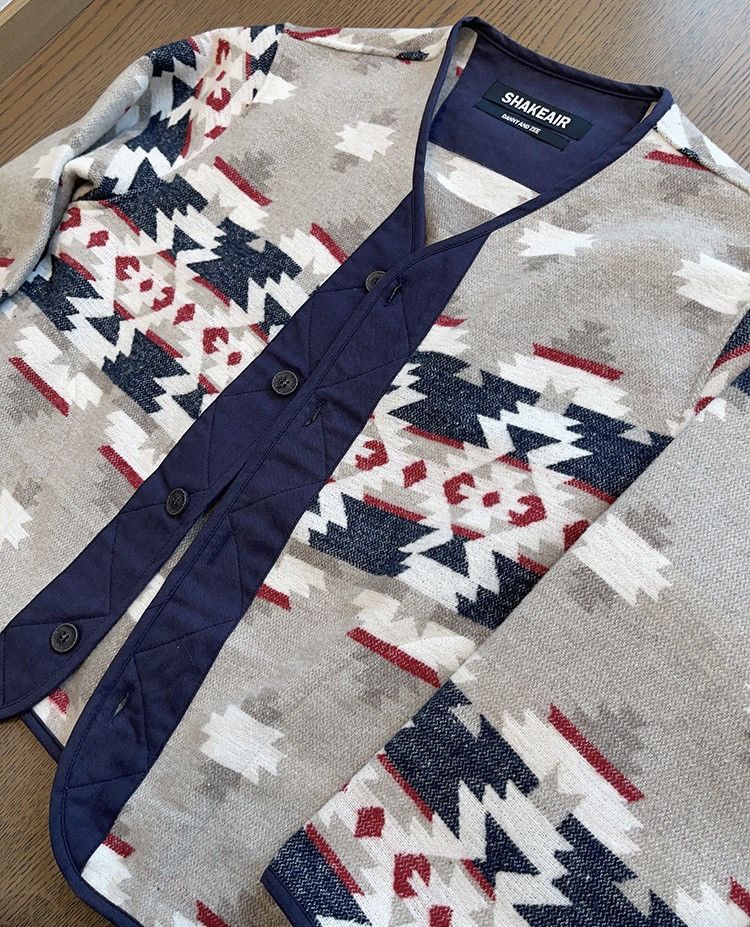 Japanese Brand × Vintage Retro fashion colourful bohemian design jacket Size US XXL / EU 58 / 5 - 7 Thumbnail