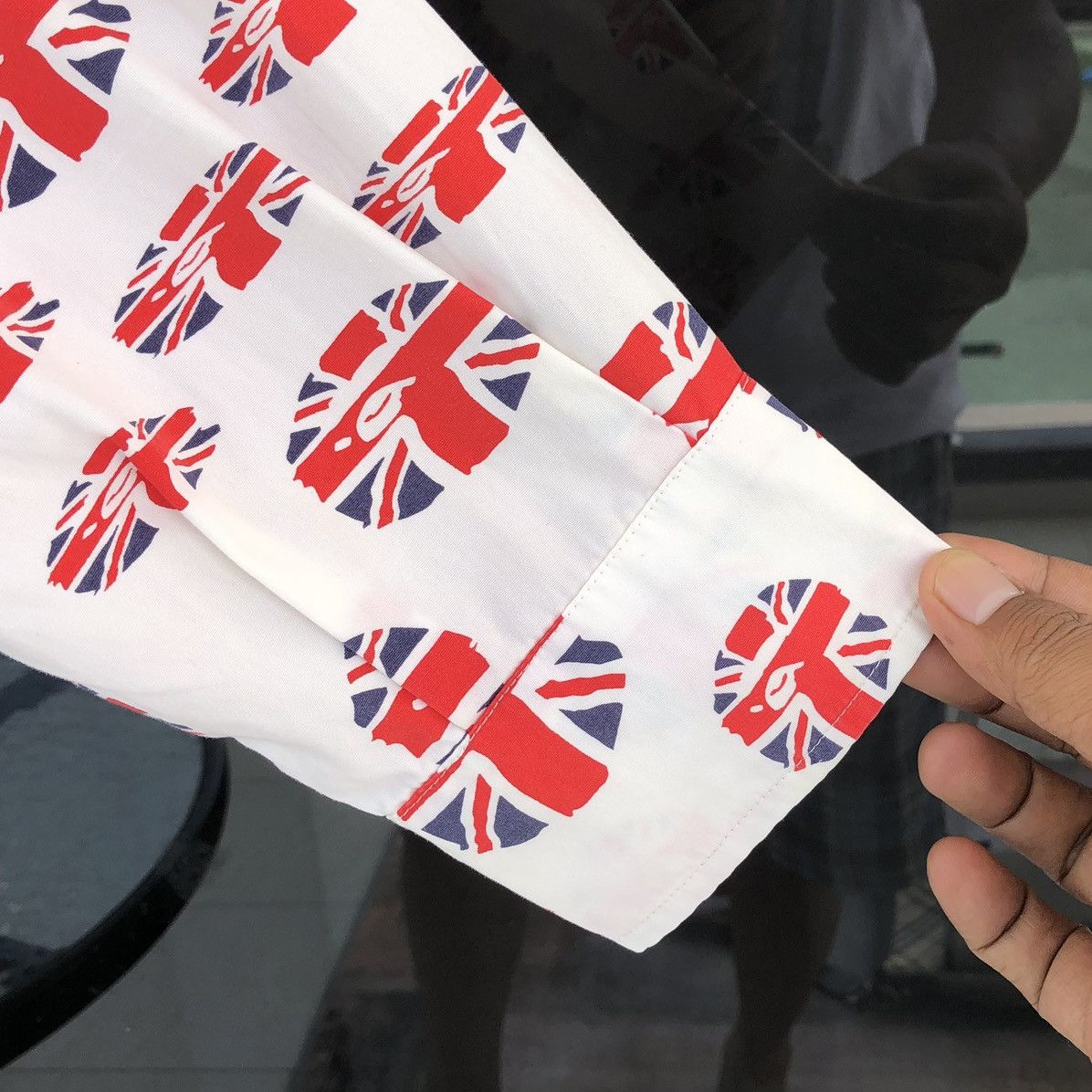 Bape UNION JACK APE HEAD BUTTON UP SHIRT Size US M / EU 48-50 / 2 - 8 Thumbnail