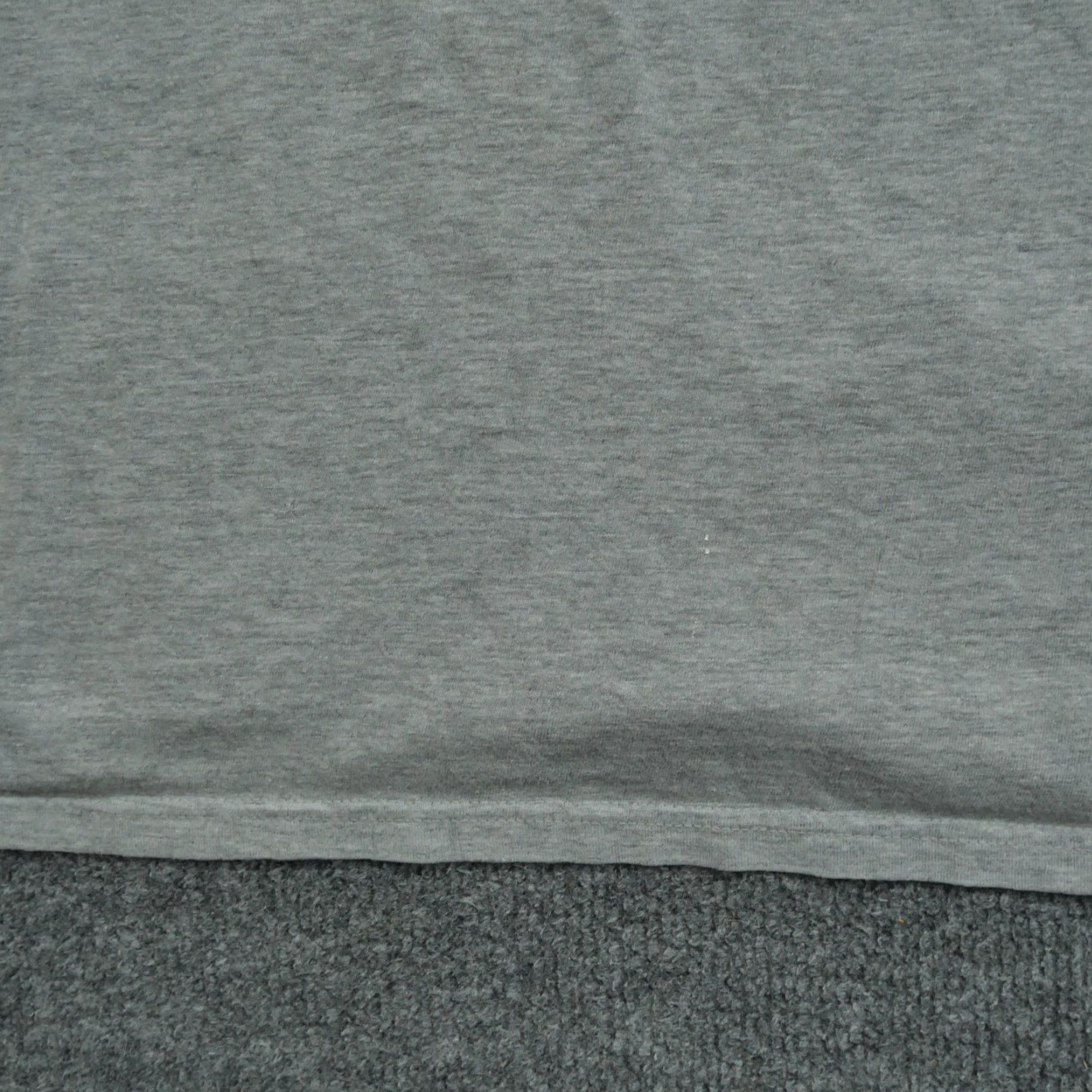 Nike VINTAGE Nike T Shirt Mens Large Grey Silver Tag Spell Out Y2K 90s Nike Air Crew Neck Short Sleeve Cotton Logo 20th Century Size US L / EU 52-54 / 3 - 4 Thumbnail