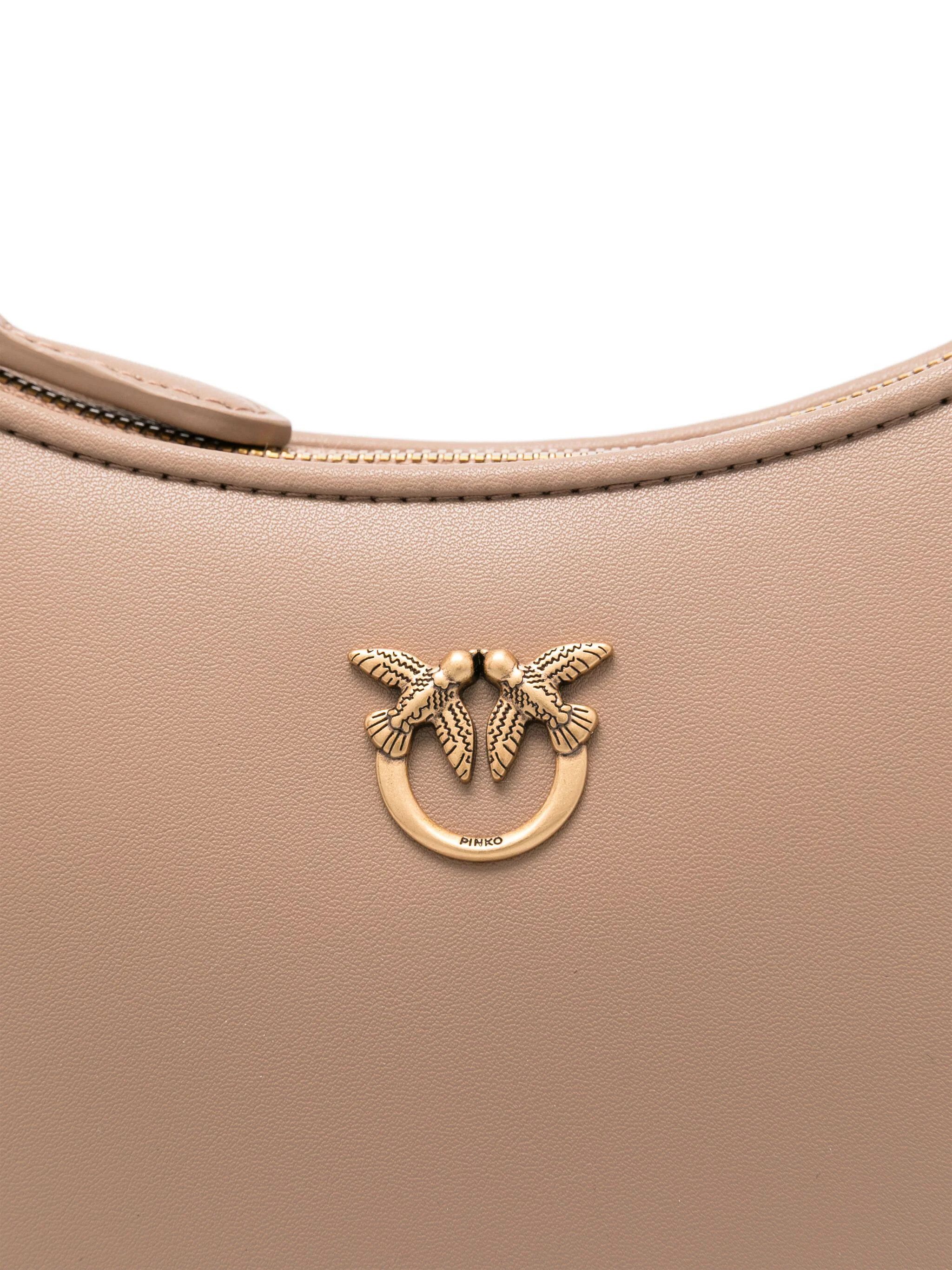 Pinko o1s22i1n0824 Size: OS / Half Moon Shoulder Bag in Brown Size ONE SIZE - 4 Thumbnail
