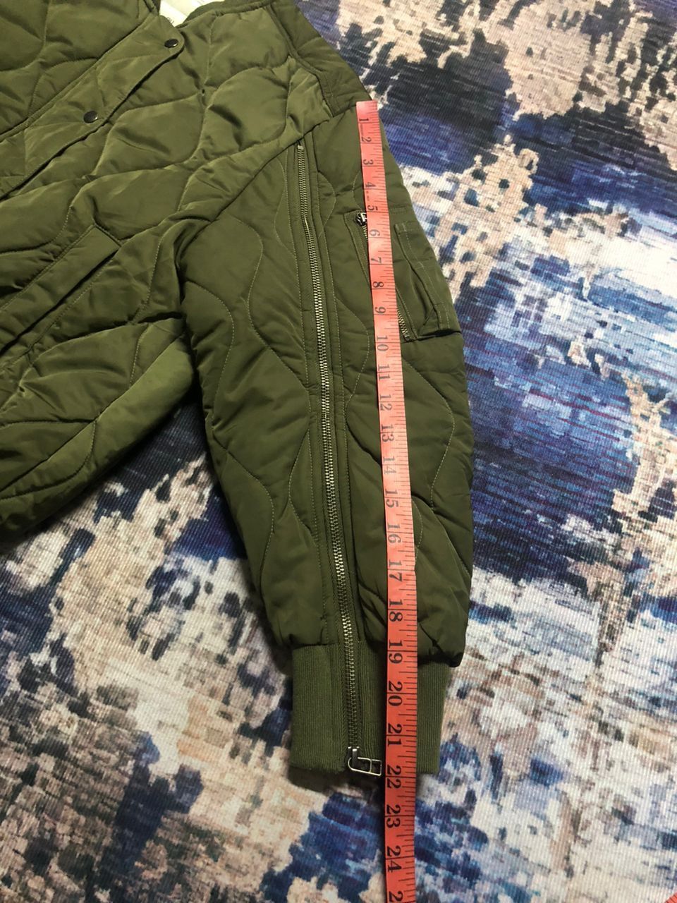 GU Gu x Rokh Quilted Bomber Jacket Zipper Sleeve Size S / US 4 / IT 40 - 18 Thumbnail