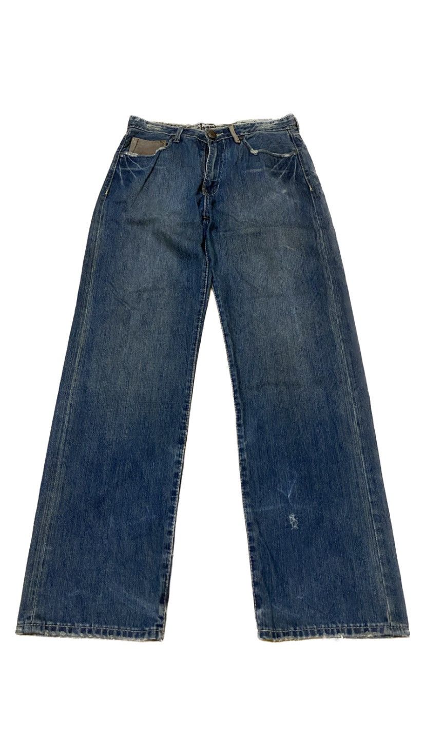 Japanese Brand × Live Mechanics Live Mechanics Denim Jeans vintage Size US 33 - 7 Thumbnail
