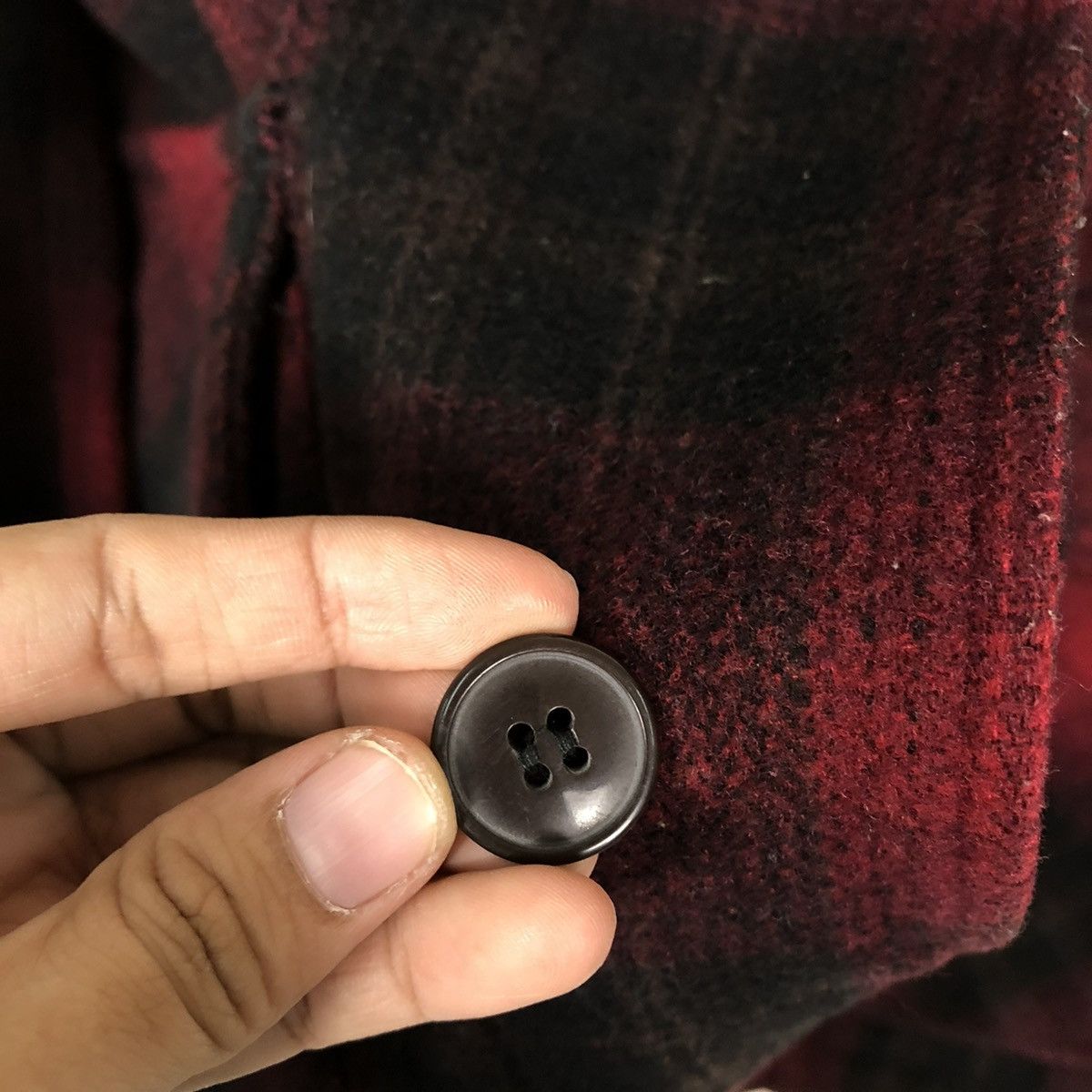 Japanese Brand 🔥VINTAGE LEVI FLANNEL WOOL JACKET TARTAN DESIGN PUNK STYLE Size US M / EU 48-50 / 2 - 16 Thumbnail
