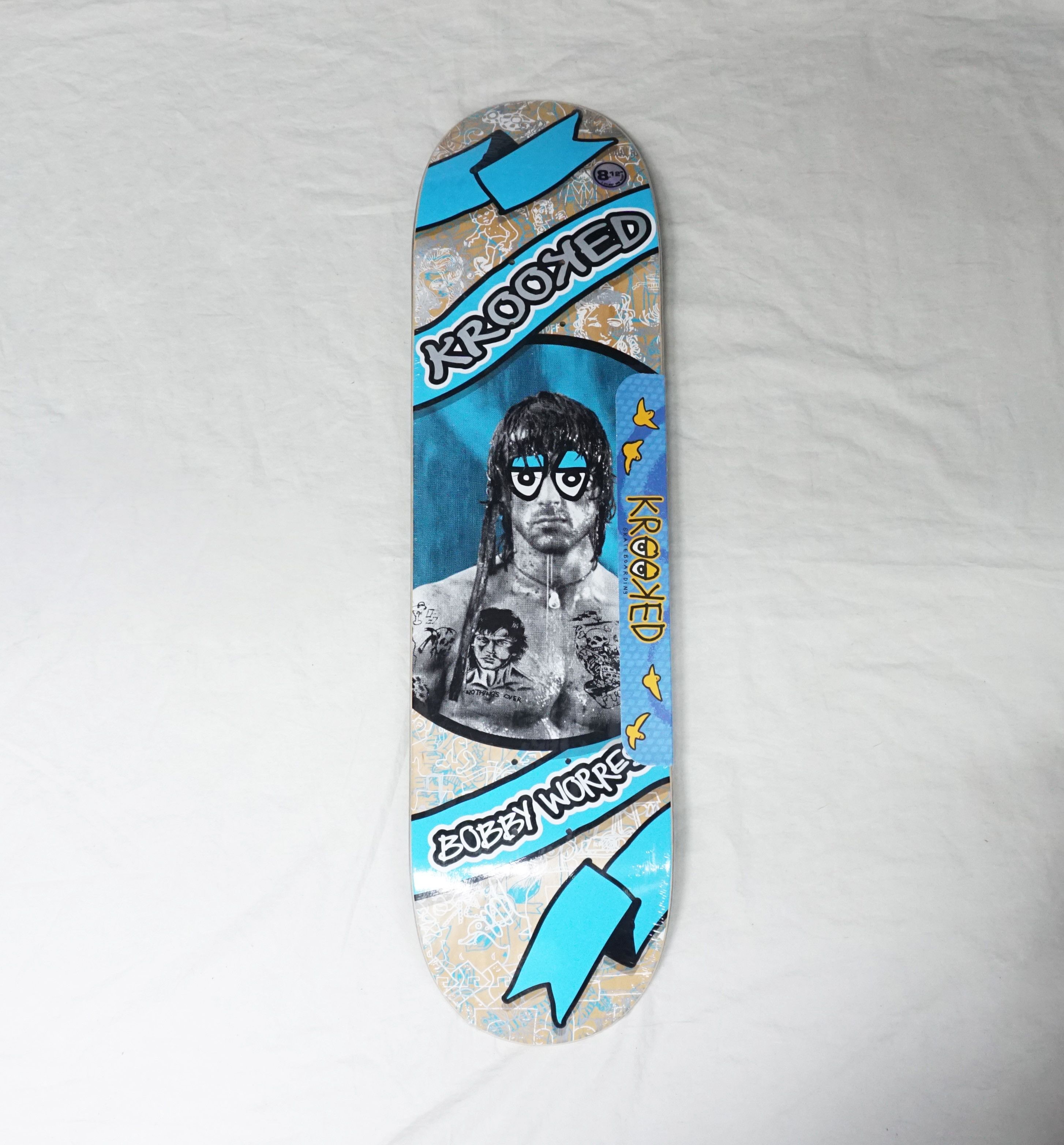 Krooked 00's Krooked Bobby Worrest skateboard deck Size ONE SIZE - 1 Thumbnail