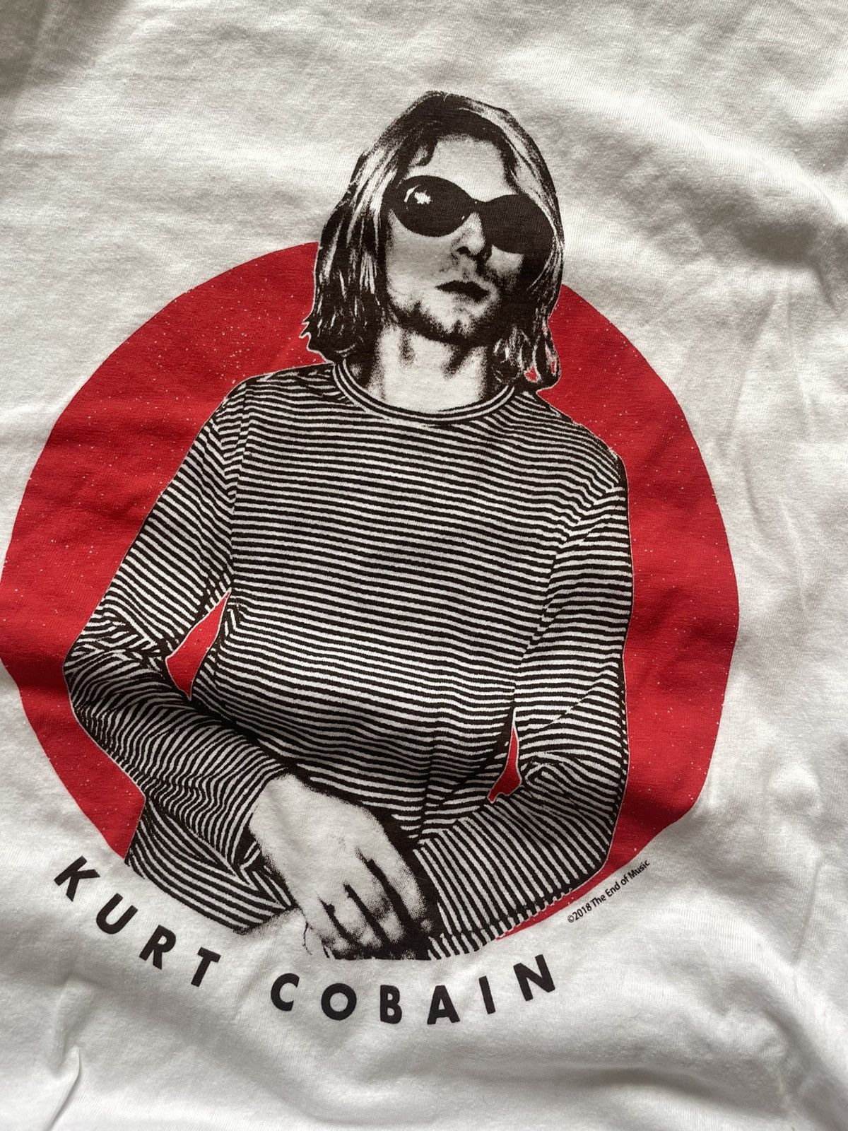 Nirvana Long sleeve tee shirt nirvana Kurt cobain 2018 final Size US M / EU 48-50 / 2 - 6 Thumbnail