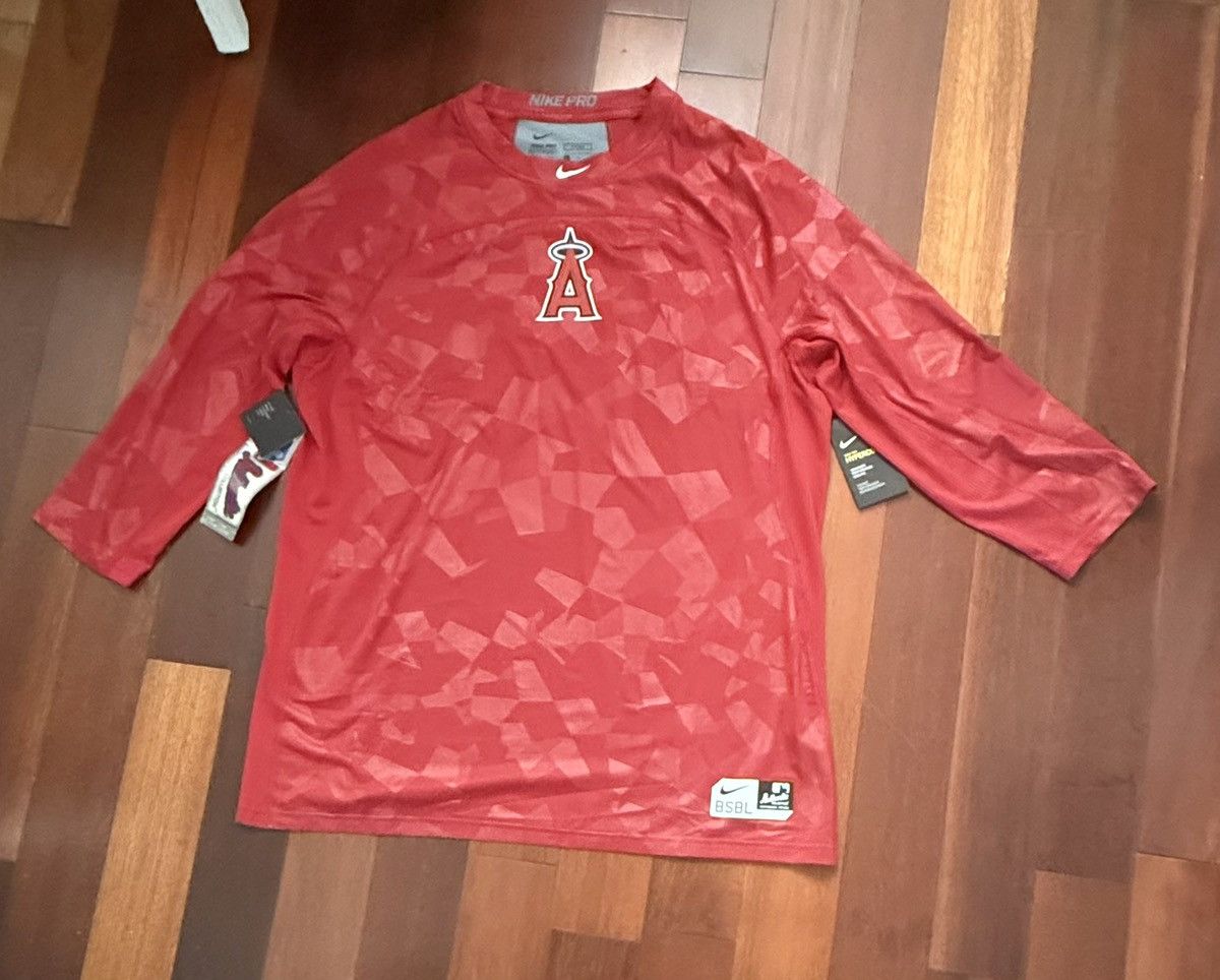 Nike Nike Pro Dri Fit Fitted Angels Shirt Size US XXL / EU 58 / 5 - 1 Thumbnail