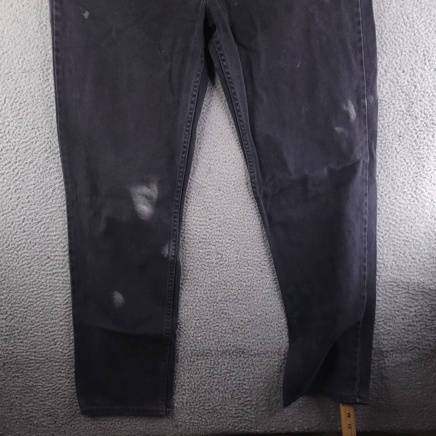 Levi's Levi's Jeans Mens 36x35 Black Denim Straight 550 Cotton Relaxed Regular Inseam 35 Levi’s 550 Mens Jeans Black Denim Straight 550 Cotton Size US 36 / EU 52 - 4 Thumbnail
