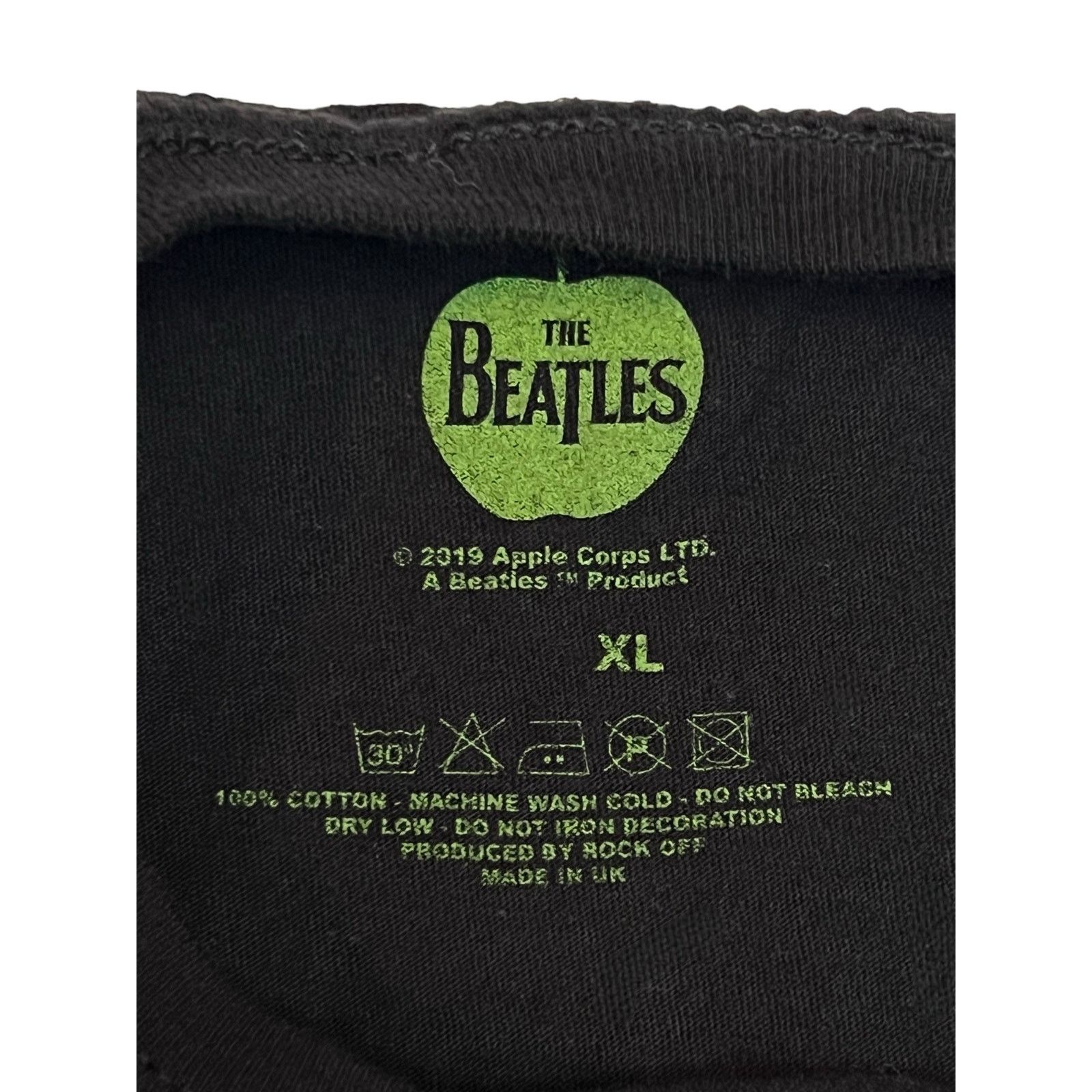 Other The Beatles Let It Be in Studio Woman’s Black T-Shirt XL Size XL / US 12-14 / IT 48-50 - 3 Thumbnail