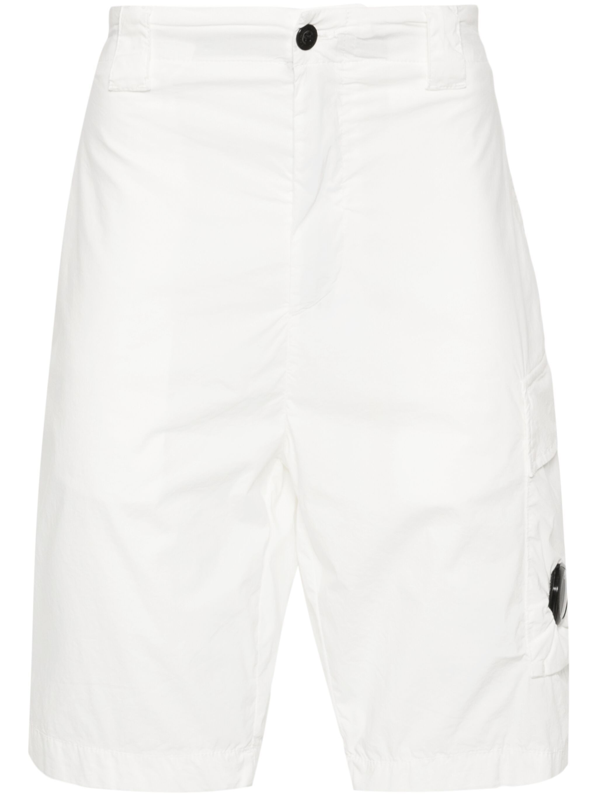 C.P. Company o1y1224 Logo Short in White Size US 34 / EU 50 - 1 Thumbnail