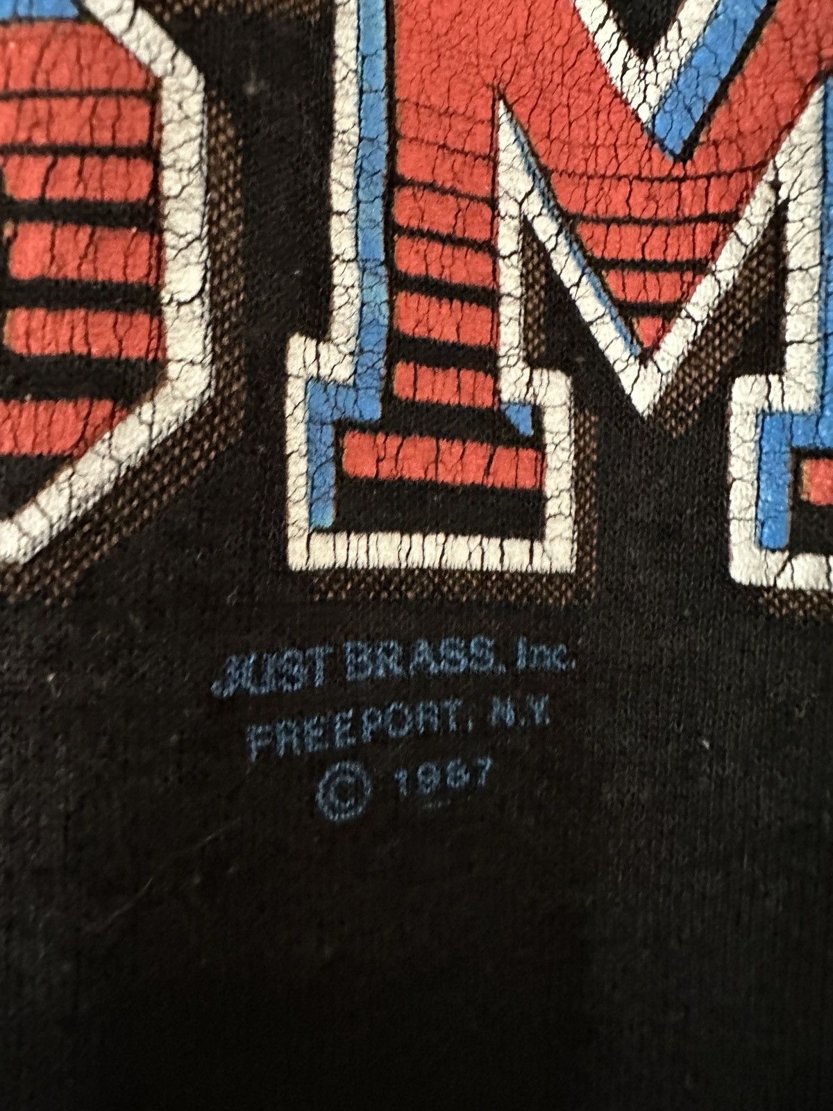 Vintage Vintage 80s USMC 3D Emblem Graphic Tee Size US L / EU 52-54 / 3 - 5 Thumbnail