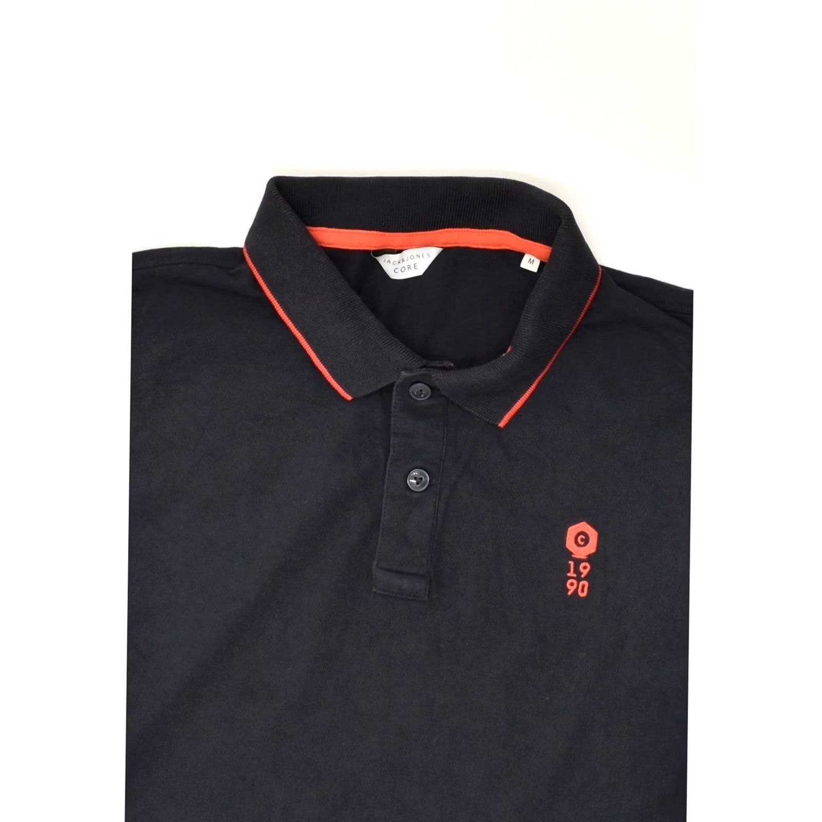 Jack & Jones JACK & JONES Mens Polo Shirt Medium Navy Blue BJ53 Size US M / EU 48-50 / 2 - 4 Thumbnail