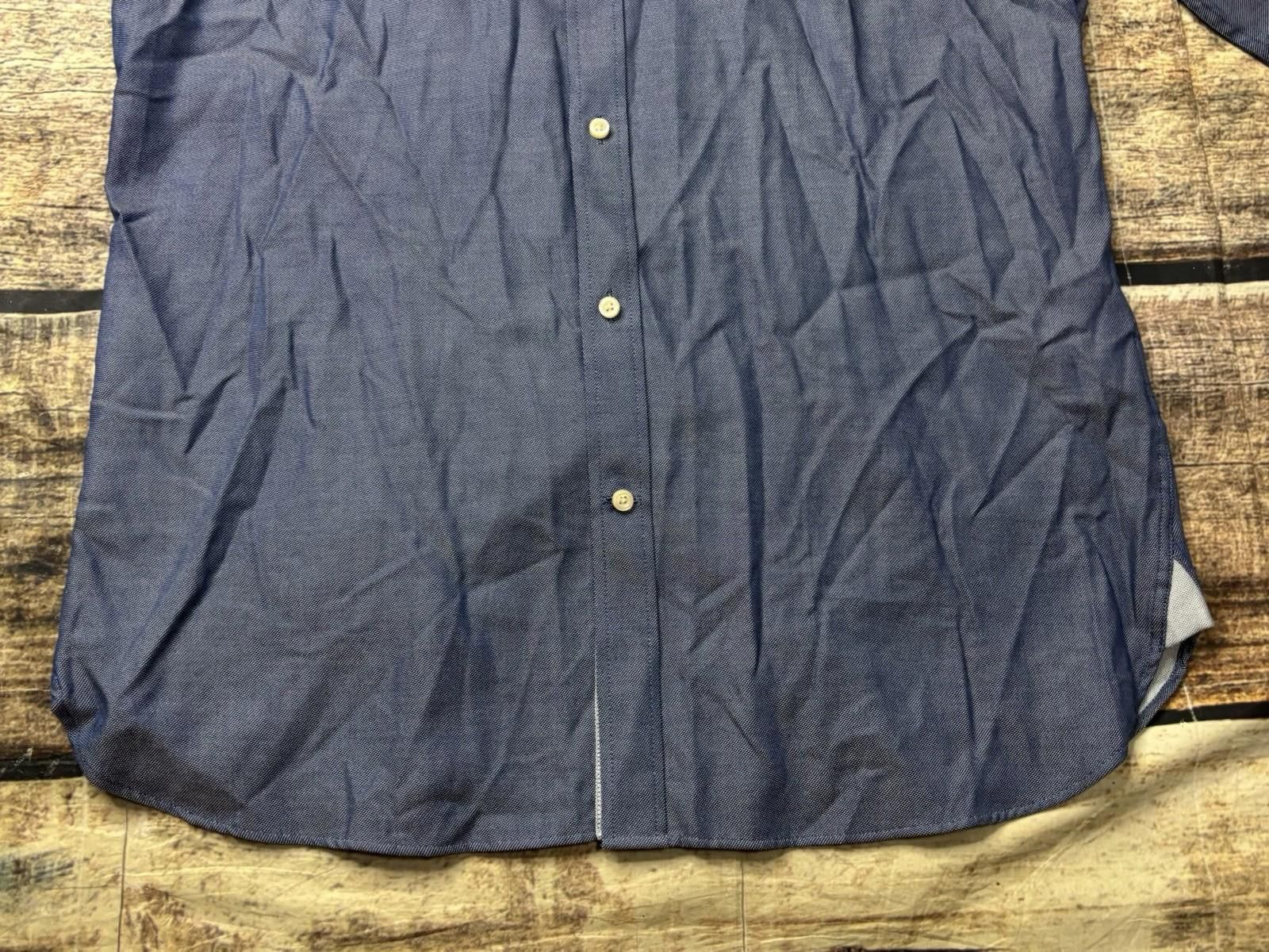 Ted Baker Ted Baker Endurance Dress Shirt Mens 16 32/33 Blue Cotton Size 38R - 6 Thumbnail