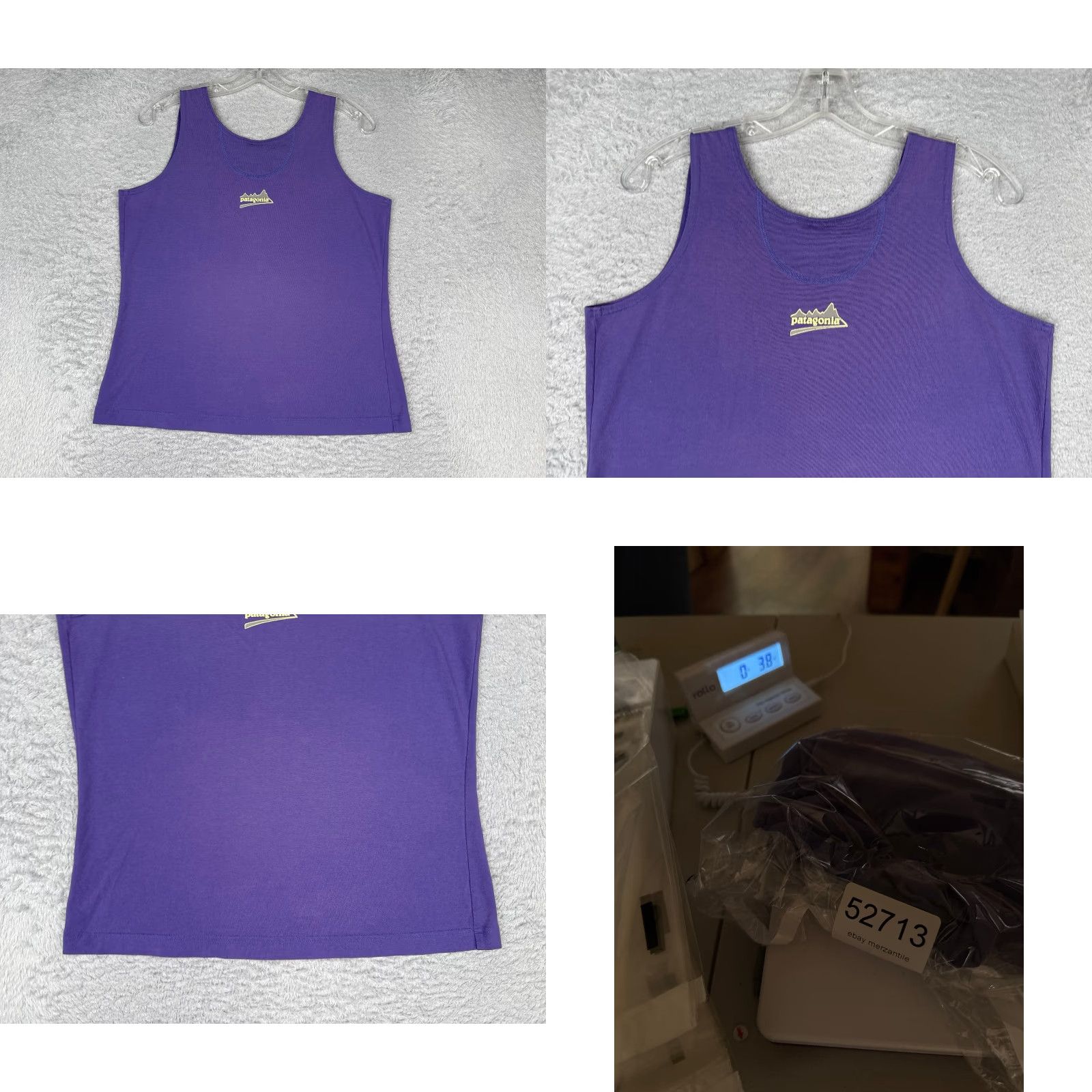Patagonia Patagonia Shirt Women Medium Purple Tank Sleeveless Cotton Gym Run Hike READ Size M / US 6-8 / IT 42-44 - 9 Thumbnail
