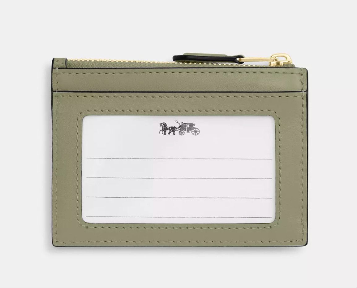 Coach Mini Skinny Id Case With Quilting CEH41 Size ONE SIZE - 6 Thumbnail