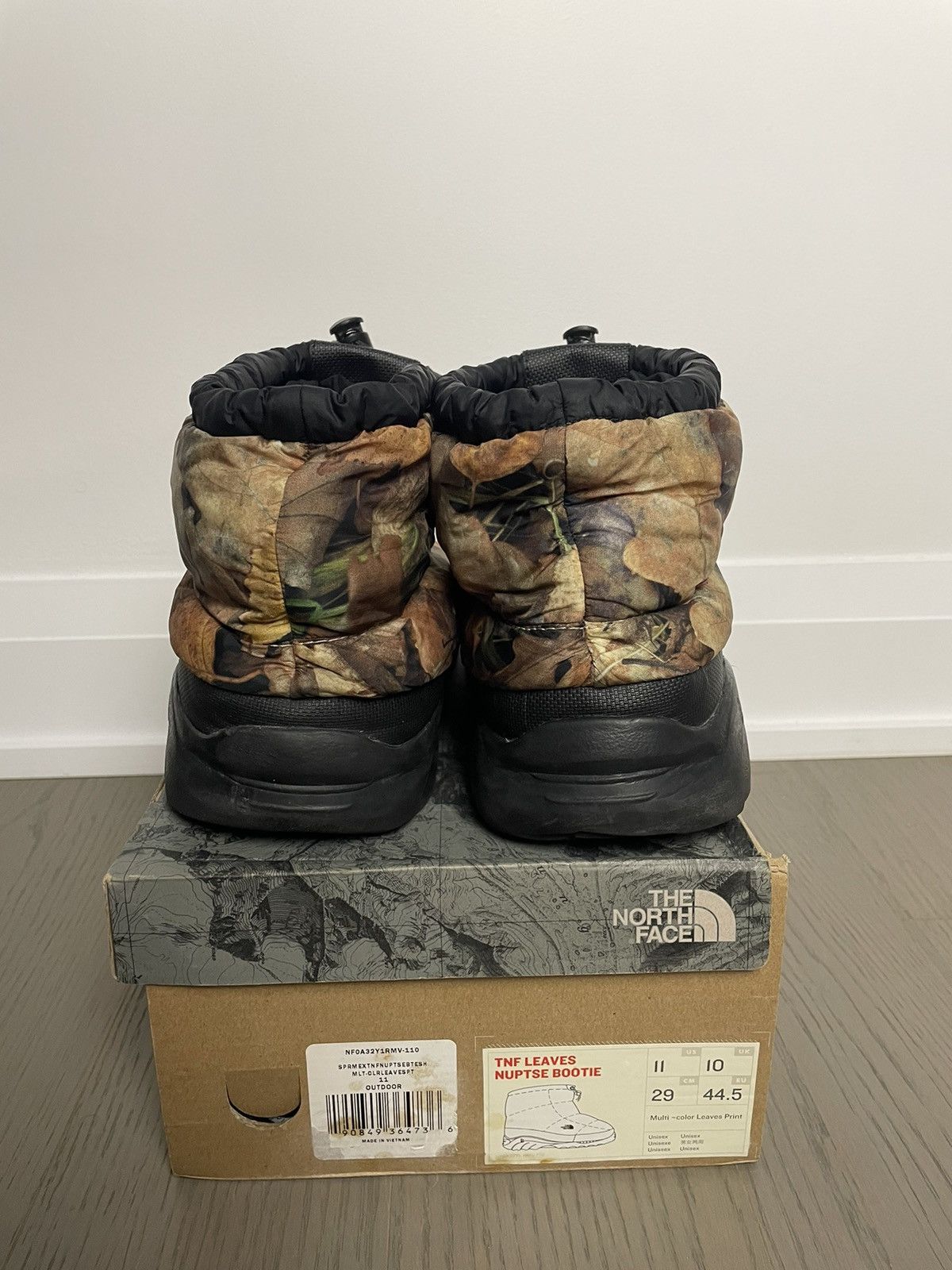 Supreme × The North Face TNF Leaves Nuptse Boots Size US 11 / EU 44 - 4 Thumbnail