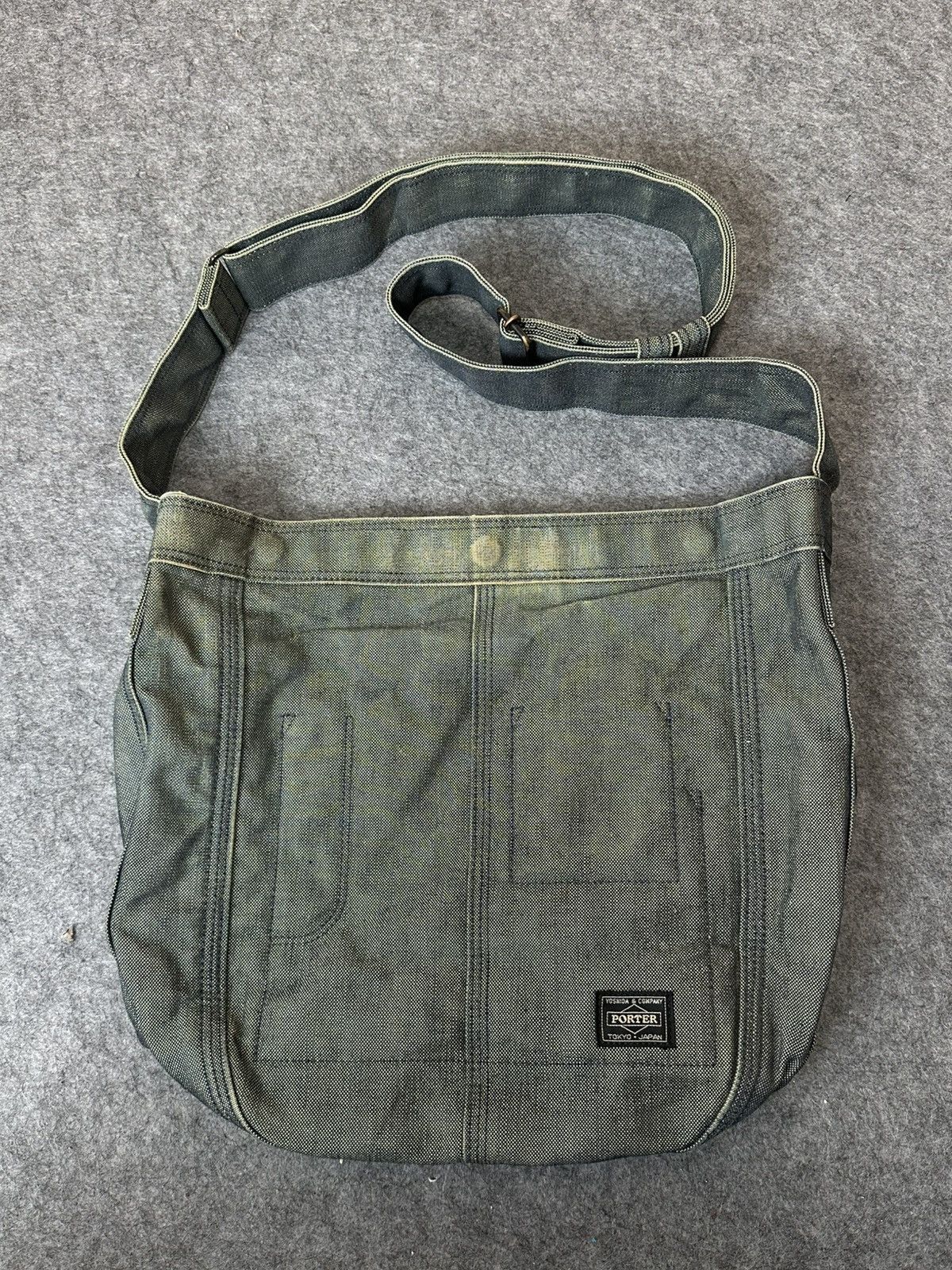 Porter vintage Yoshida Porter denim shoulder bag. Size ONE SIZE - 1 Thumbnail