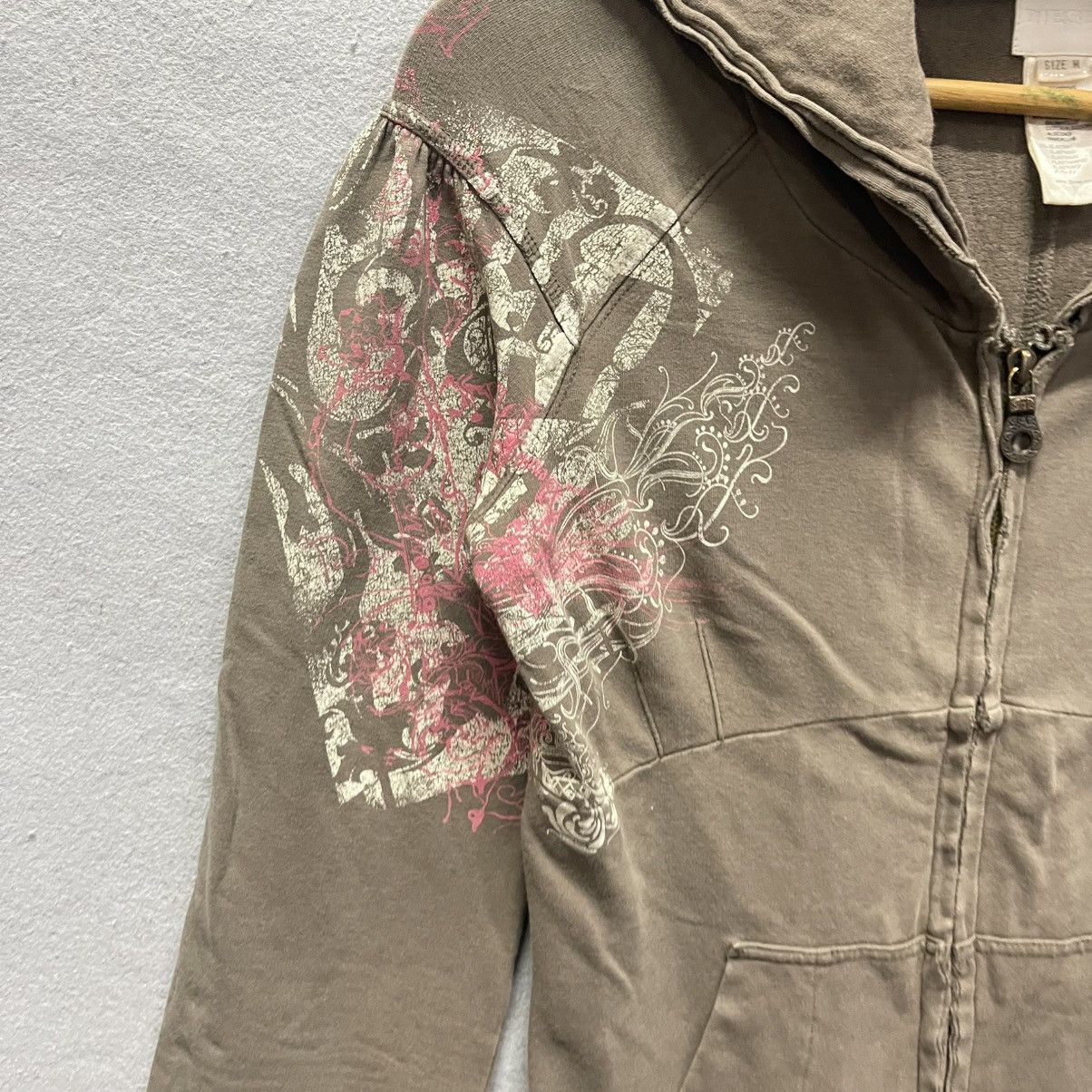 Diesel Diesel “Sultang” Graphic Zip-Up Hoodie Size M / US 6-8 / IT 42-44 - 3 Thumbnail