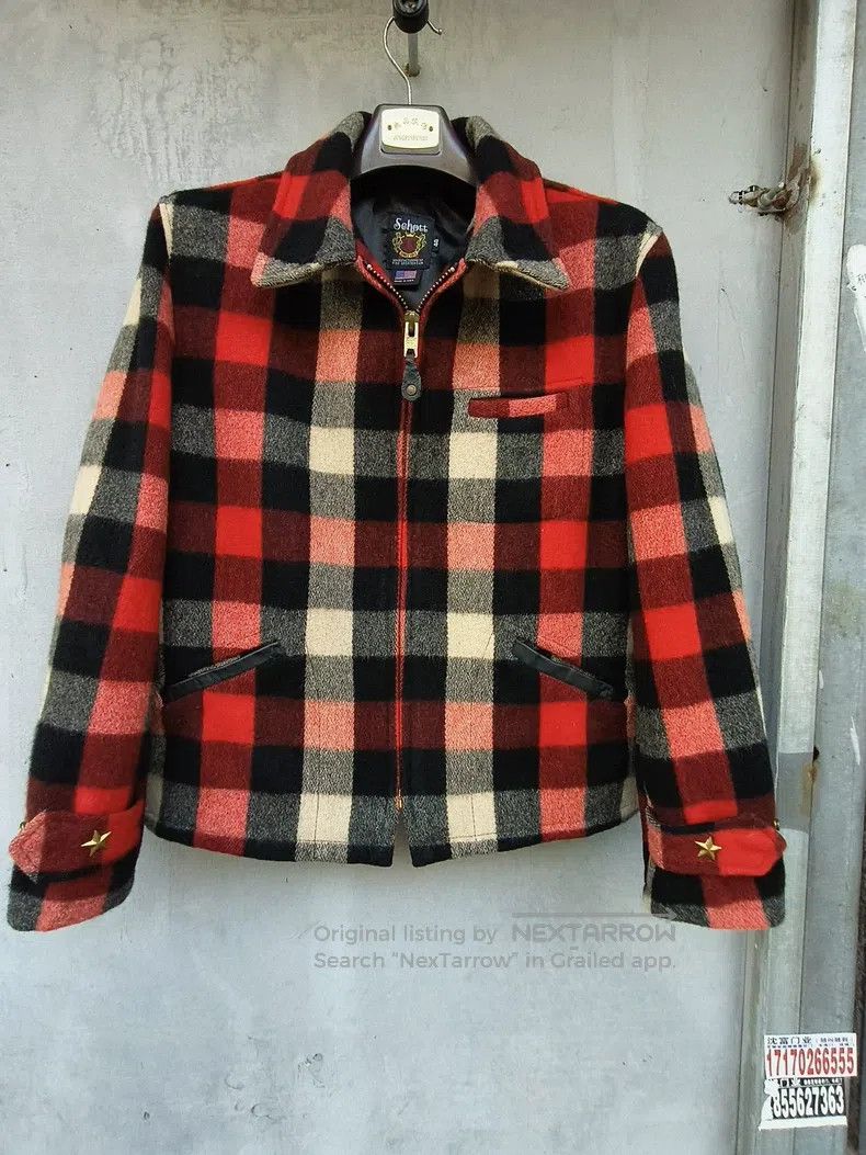 Schott Schott Vintage heavy woolen jacket coat Size US L / EU 52-54 / 3 - 1 Thumbnail