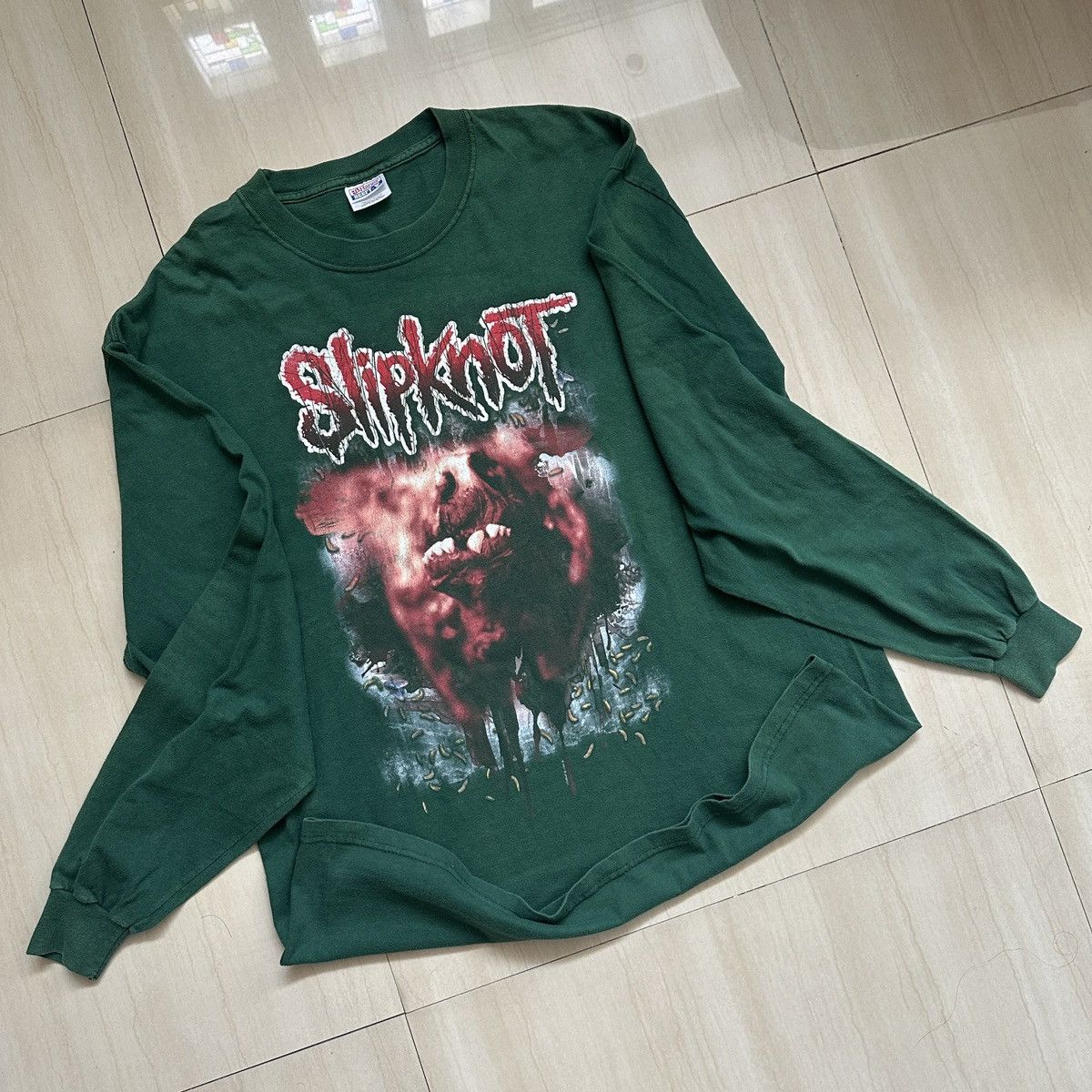 Band Tees Slipknot International Infection 2001 Longsleeve | Grailed