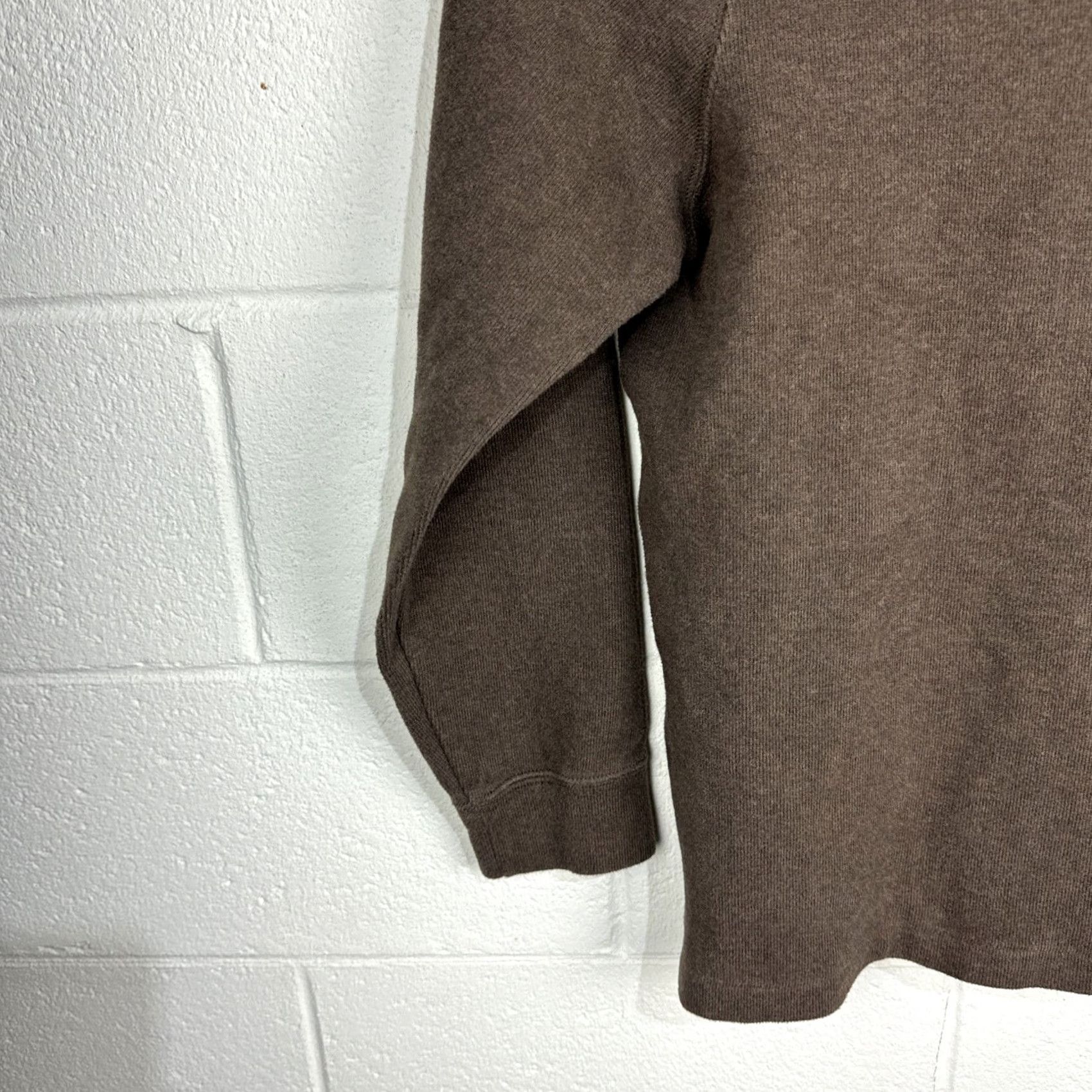 Polo Ralph Lauren VINTAGE Polo Ralph Lauren Sweater Mens XL Brown 1/4 Zip Knit Pullover Long Sleeve Size US XL / EU 56 / 4 - 7 Thumbnail