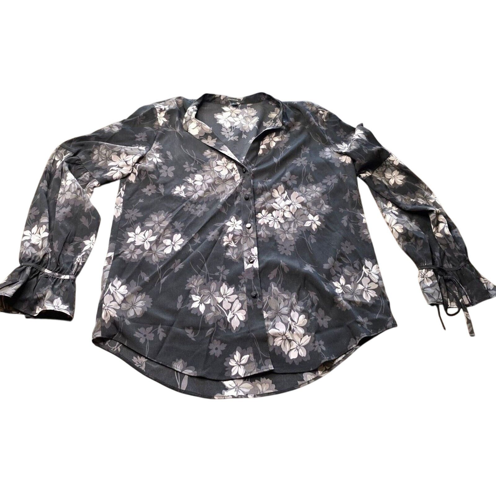 Ann Taylor Ann Taylor Womens Sz S Blouse Sheer Womens Size S / US 4 / IT 40 - 1 Thumbnail