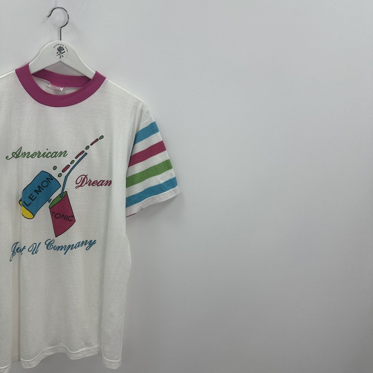 Vintage Vintage 90s American Dream Just U company lemon tonic y2k og Size US M / EU 48-50 / 2 - 3 Thumbnail
