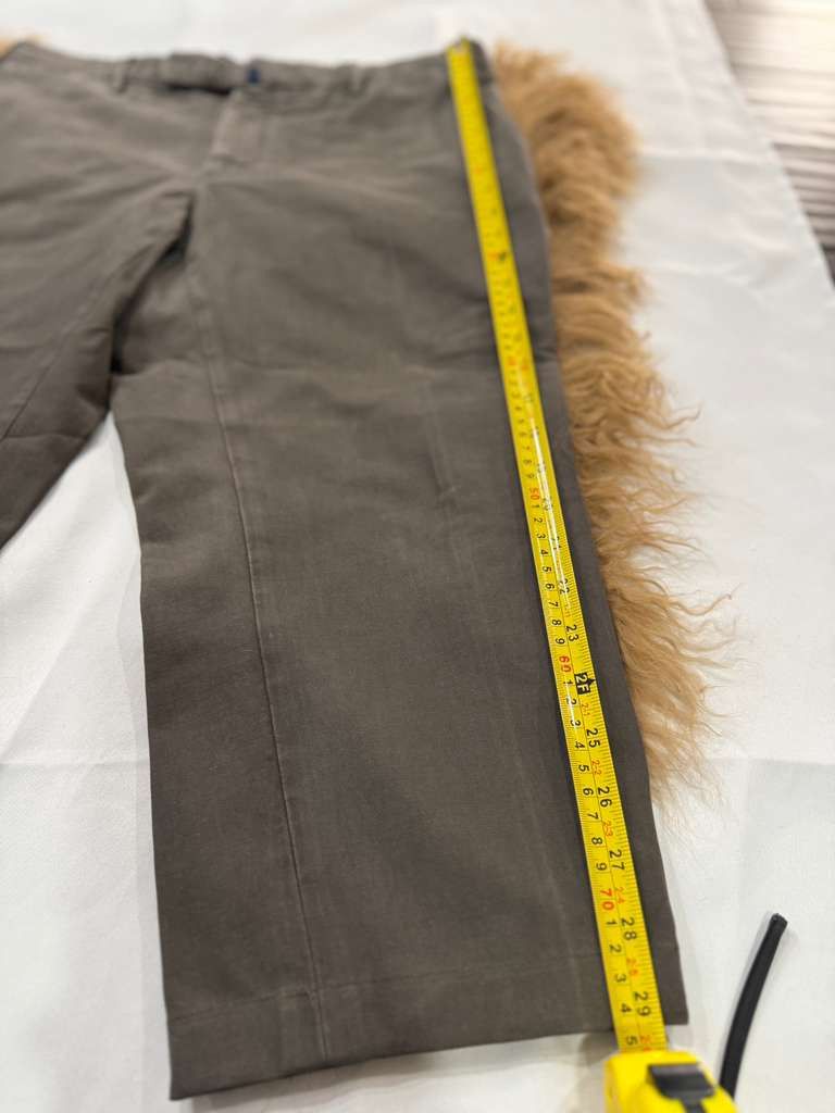 Other Custom-made pants with real Mongolian Fur Size US 30 / EU 46 - 4 Thumbnail