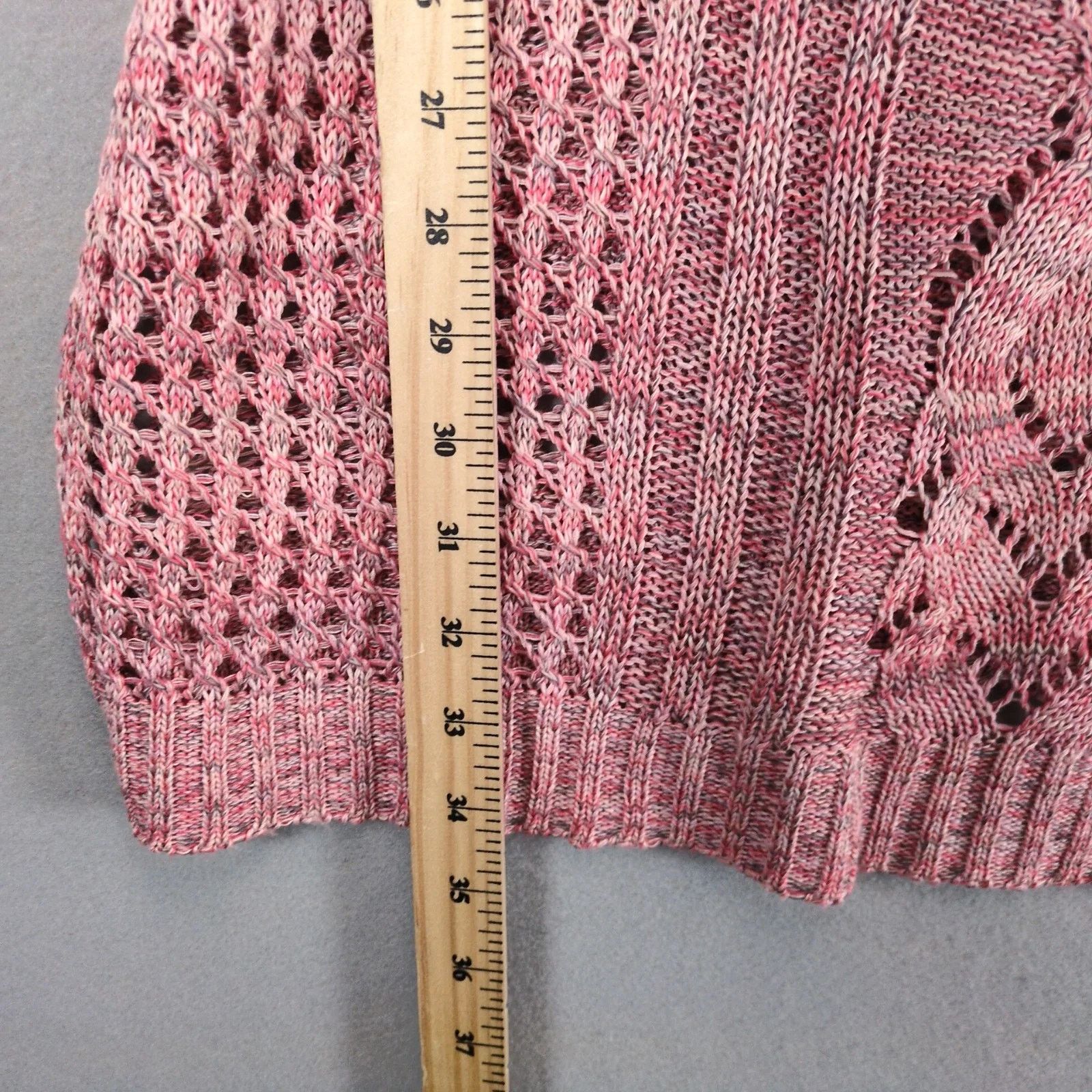 Other Lane Bryant Open Knit Cowl Neck Tunic Sweater Plus Size 18 Size XXL / US 16-18 / IT 52-54 - 7 Thumbnail