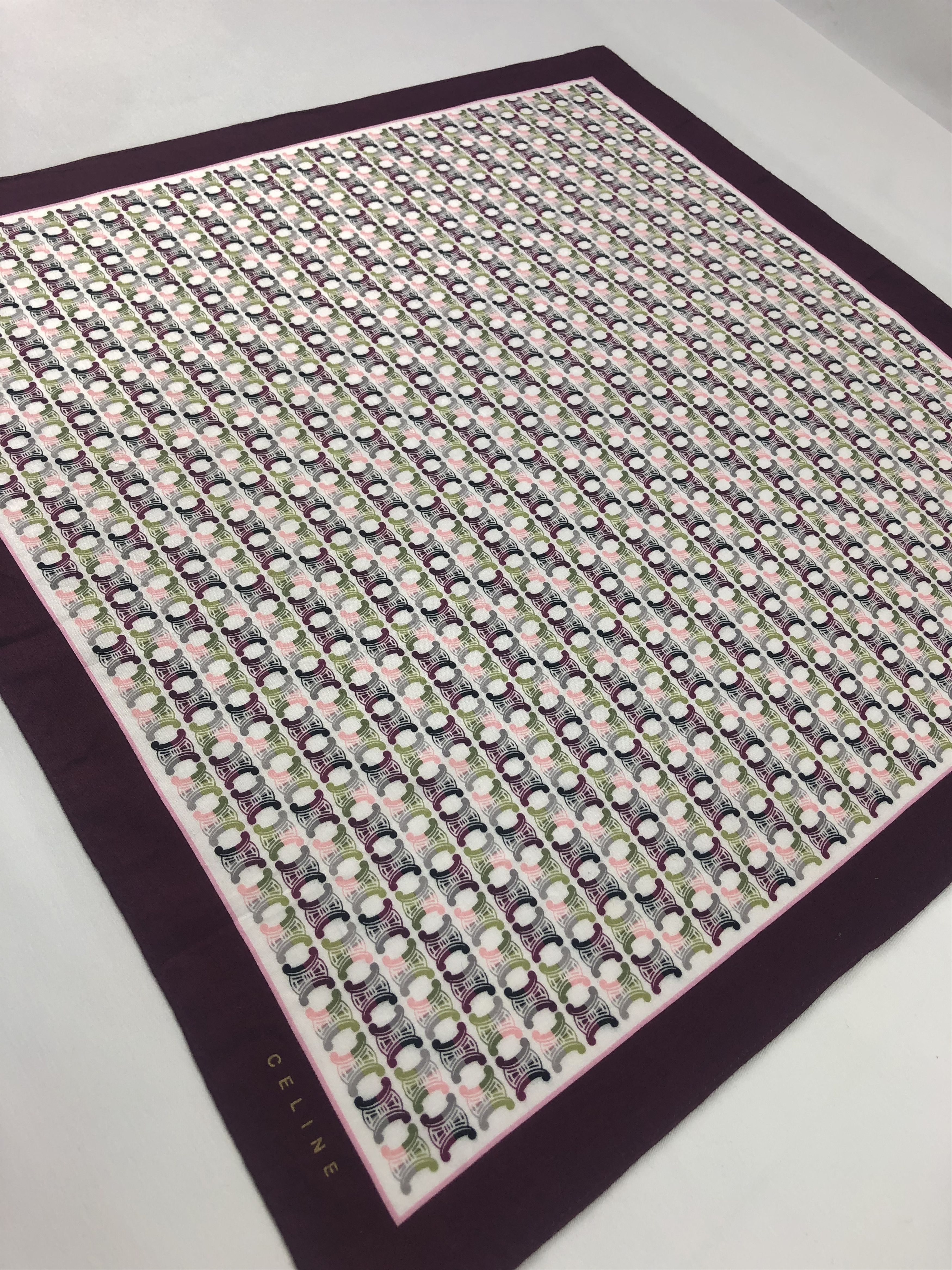 Celine Vintage Celine Handkerchief / Bandana / Neckerchief Size ONE SIZE - 4 Thumbnail