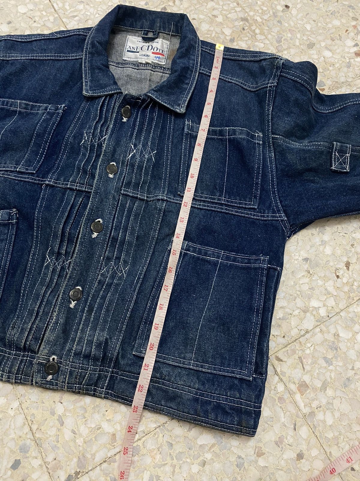 ONE OF A KIND DENIM JACKET JAPANESE BRAND