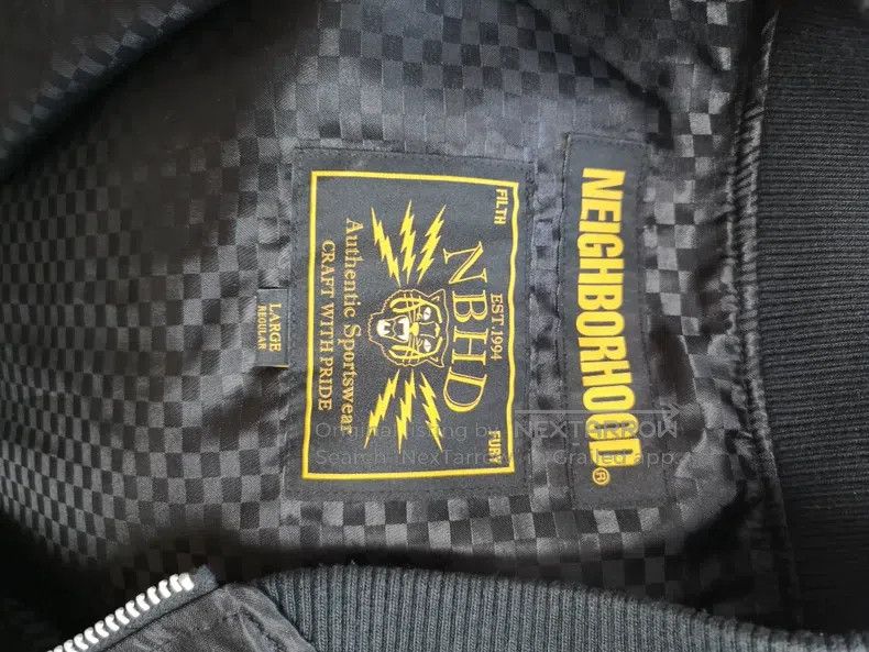 Neighborhood Neighborhood Skull Embroidered Jacket Size US L / EU 52-54 / 3 - 4 Thumbnail