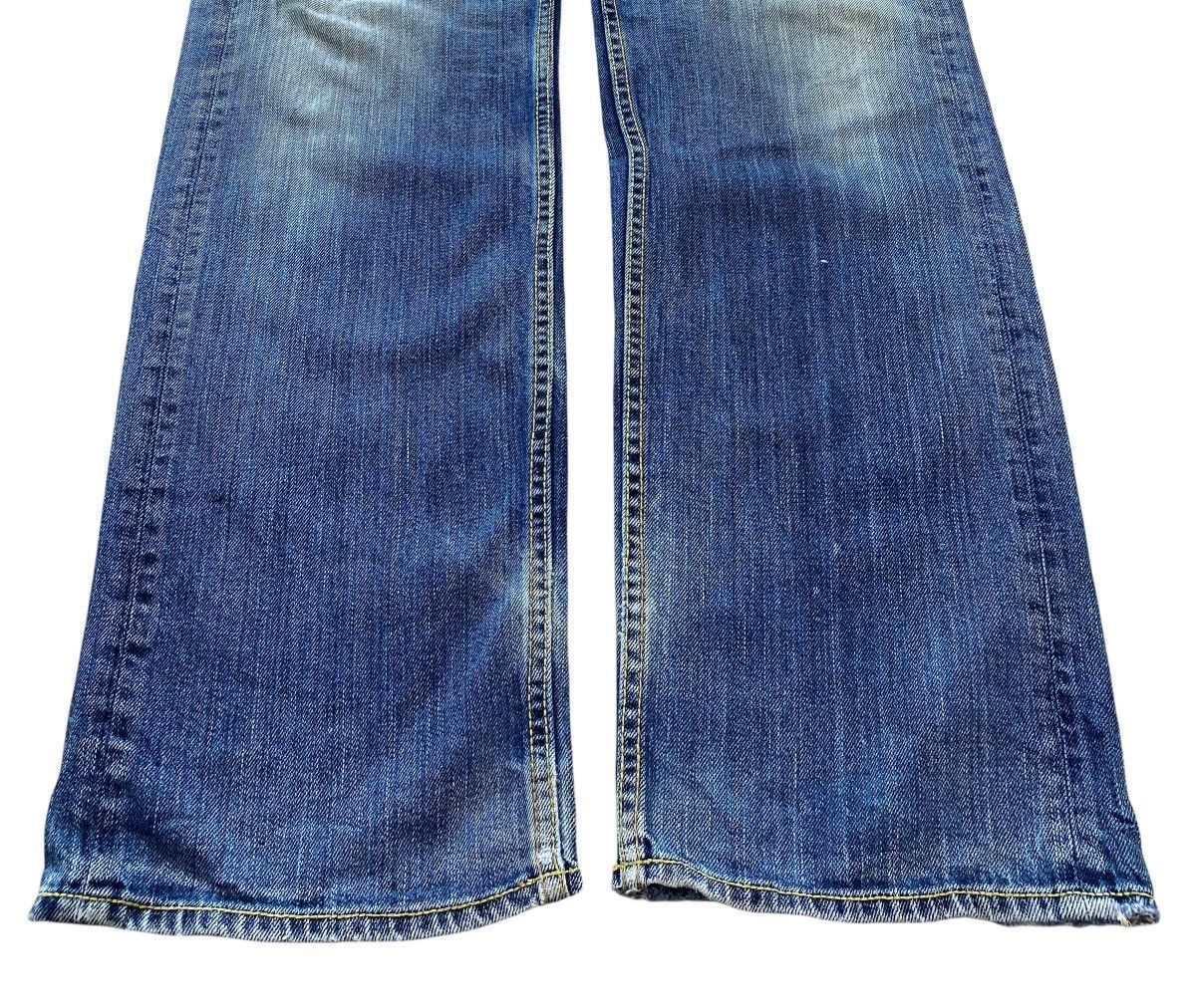 Japanese Brand Japanese Brand Faded Wash Patches Straight Leg Style Jeans Size US 34 / EU 50 - 5 Thumbnail