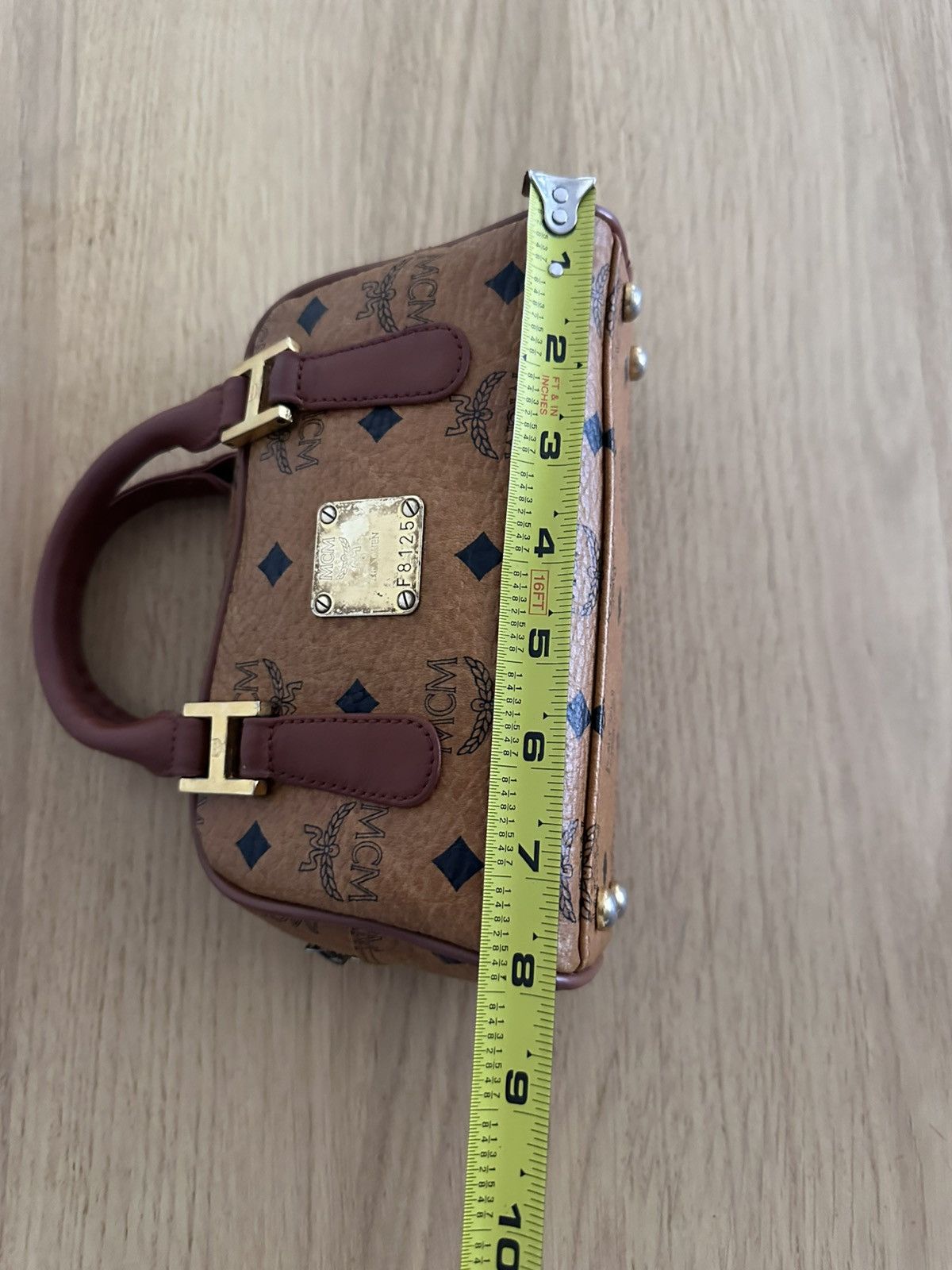 MCM MCM Germany mini boston handbag Size ONE SIZE - 5 Thumbnail