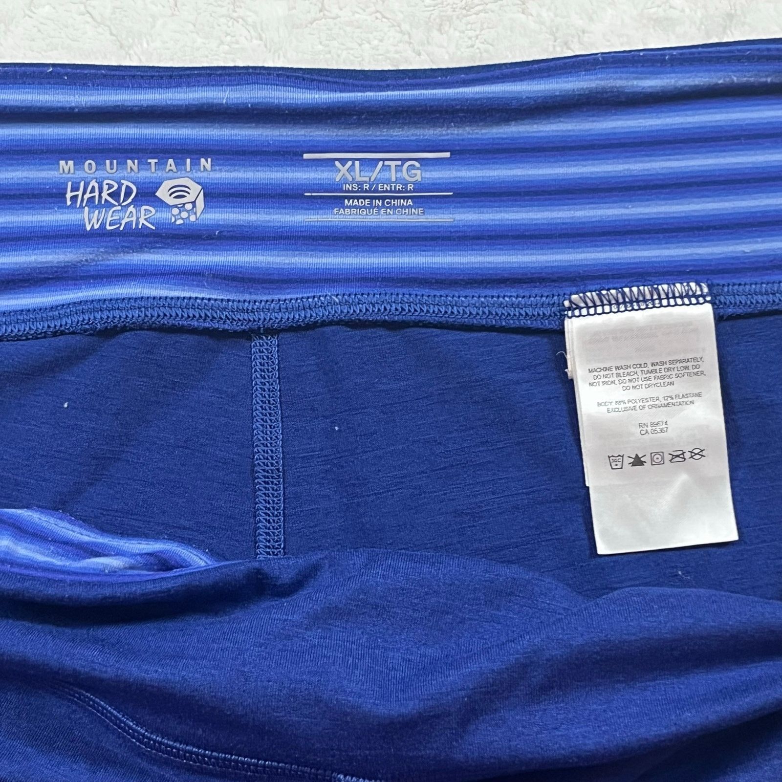 Mountain Hardwear Mountain Hardwear womens leggings blue size XL Size 34" / US 12 / IT 48 - 3 Thumbnail