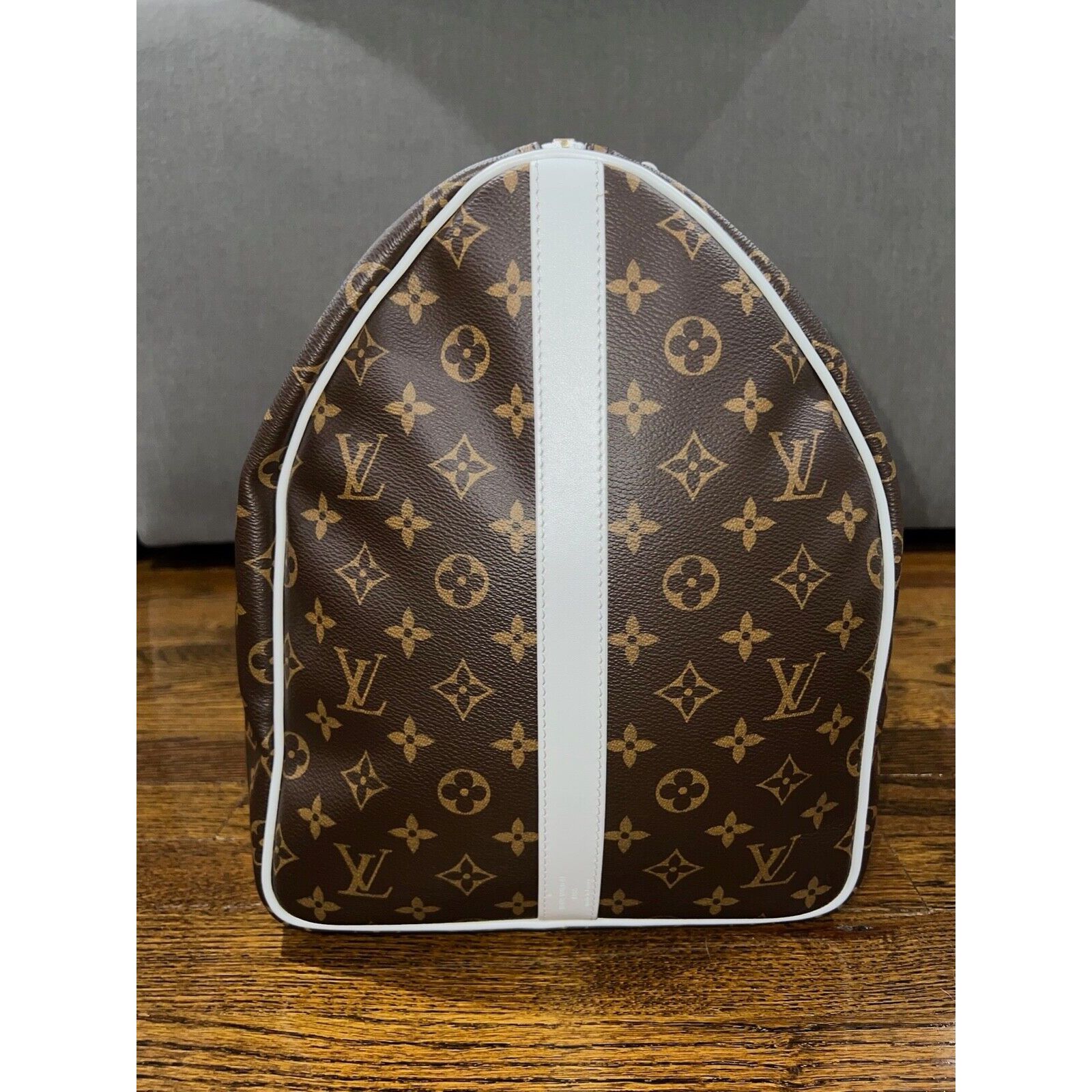 Louis Vuitton Louis Vuitton Keepall Bandouliere NBA Basketball Travel Bag Size ONE SIZE - 8 Thumbnail