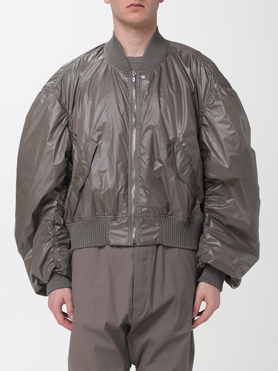 Rick Owens Rick Owens Jacket Men Grey Size US L / EU 52-54 / 3 - 1 Thumbnail