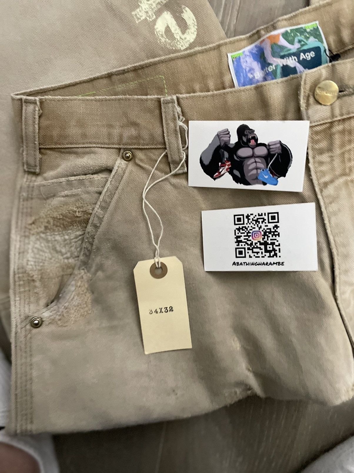 Better With Age Better With Age Knucklehead Double Knee Carpenter Pants Size US 34 / EU 50 - 5 Thumbnail