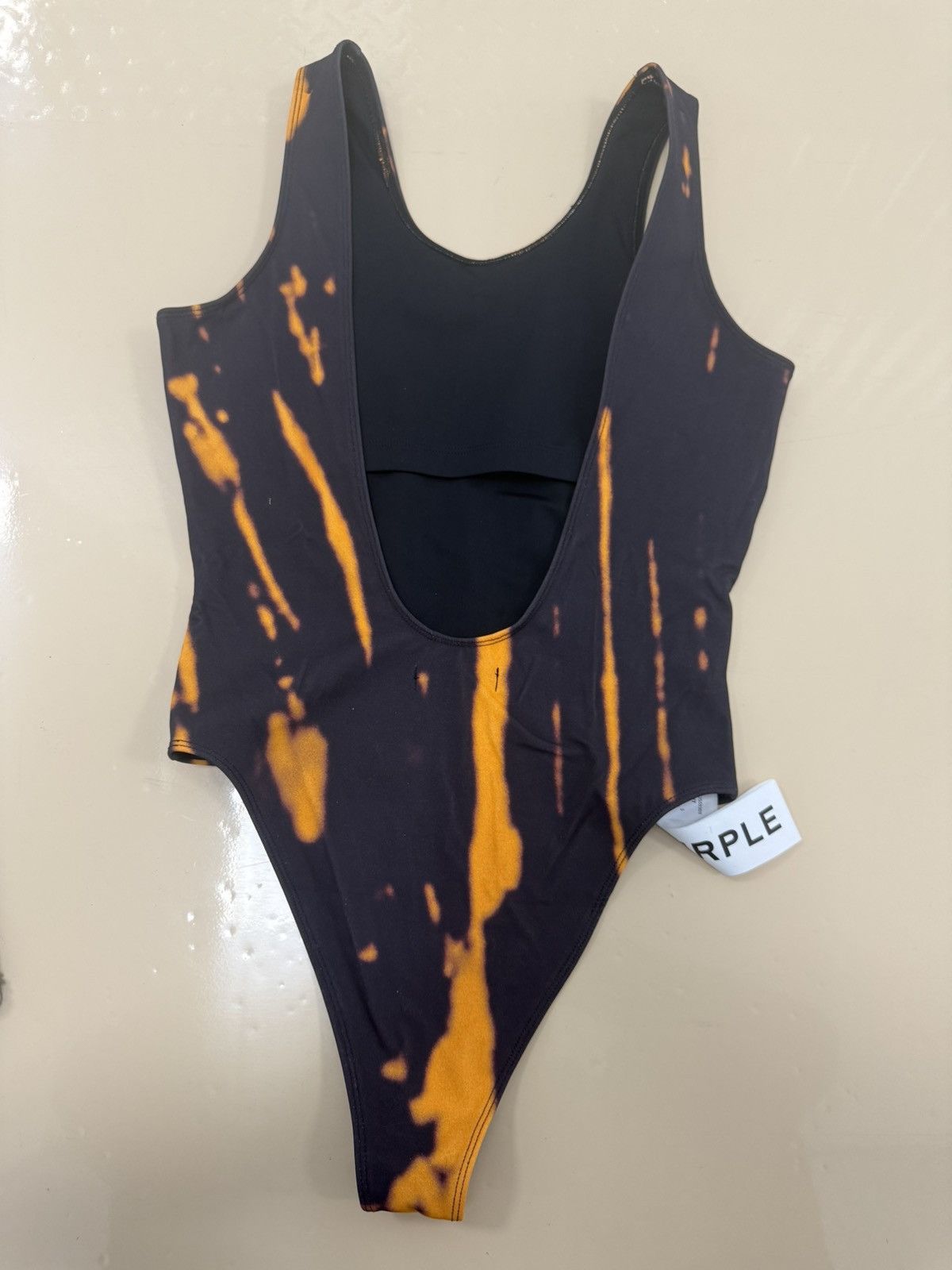 Other Purple Brand Interlock Black Beauty Bodysuit Size S / US 4 / IT 40 - 4 Thumbnail