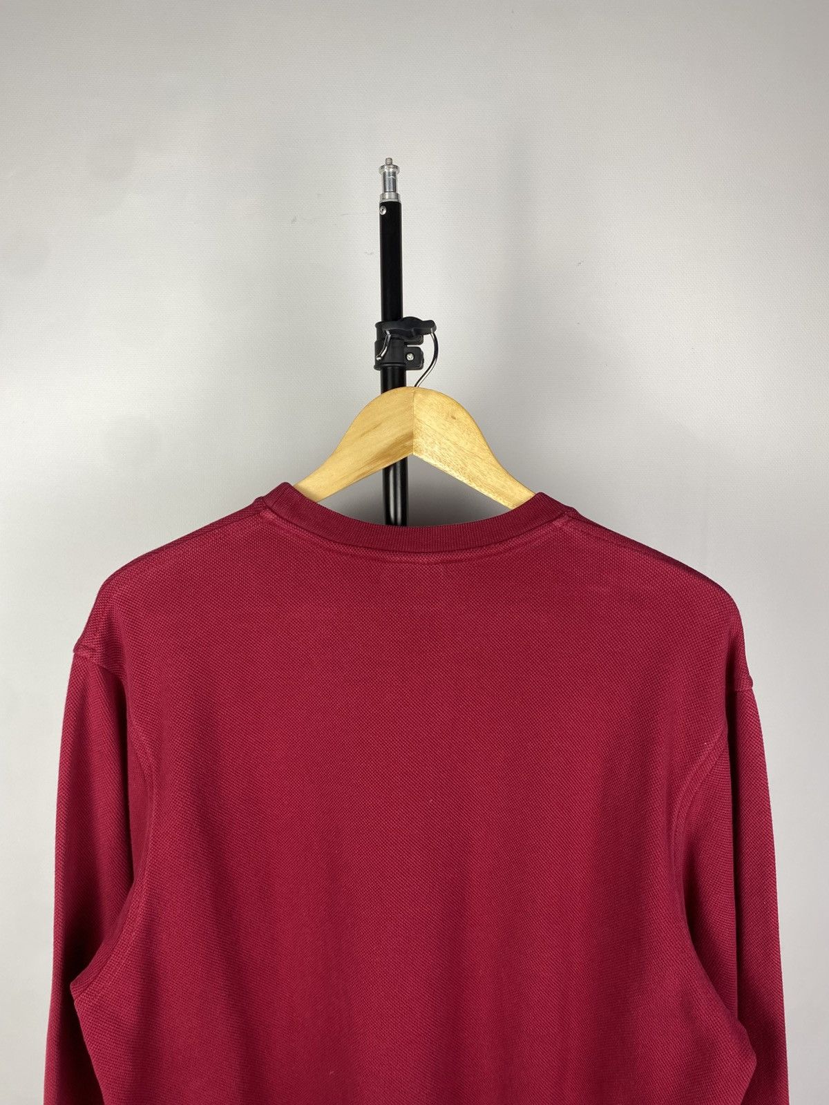 Lacoste × Vintage 1990's Vintage Lacoste Sweater Sweatshirt Blue Size US L / EU 52-54 / 3 - 8 Thumbnail