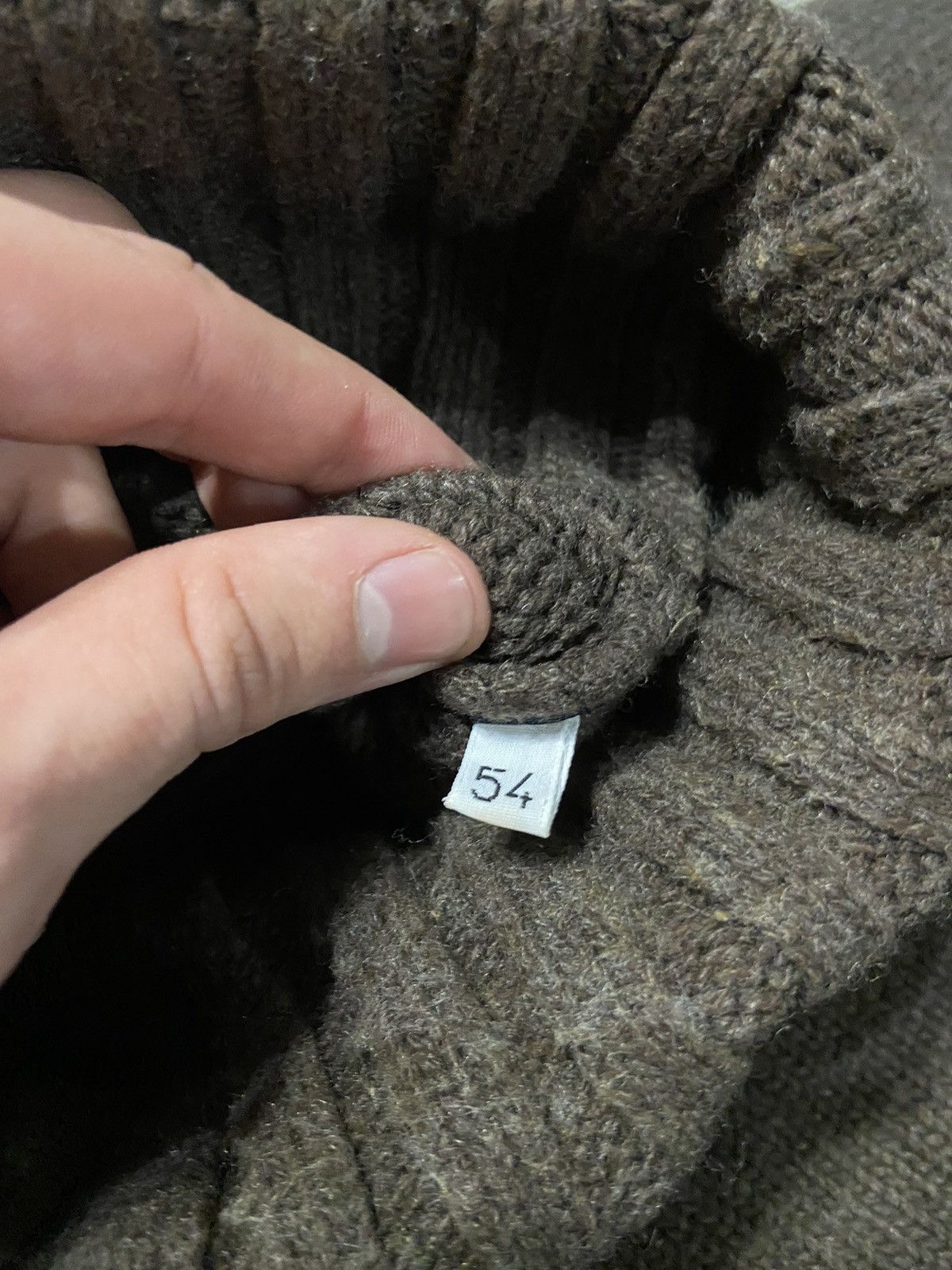Dirk Bikkembergs Dirk Bikkembergs Wool high collar knit Sweater Size US L / EU 52-54 / 3 - 7 Thumbnail